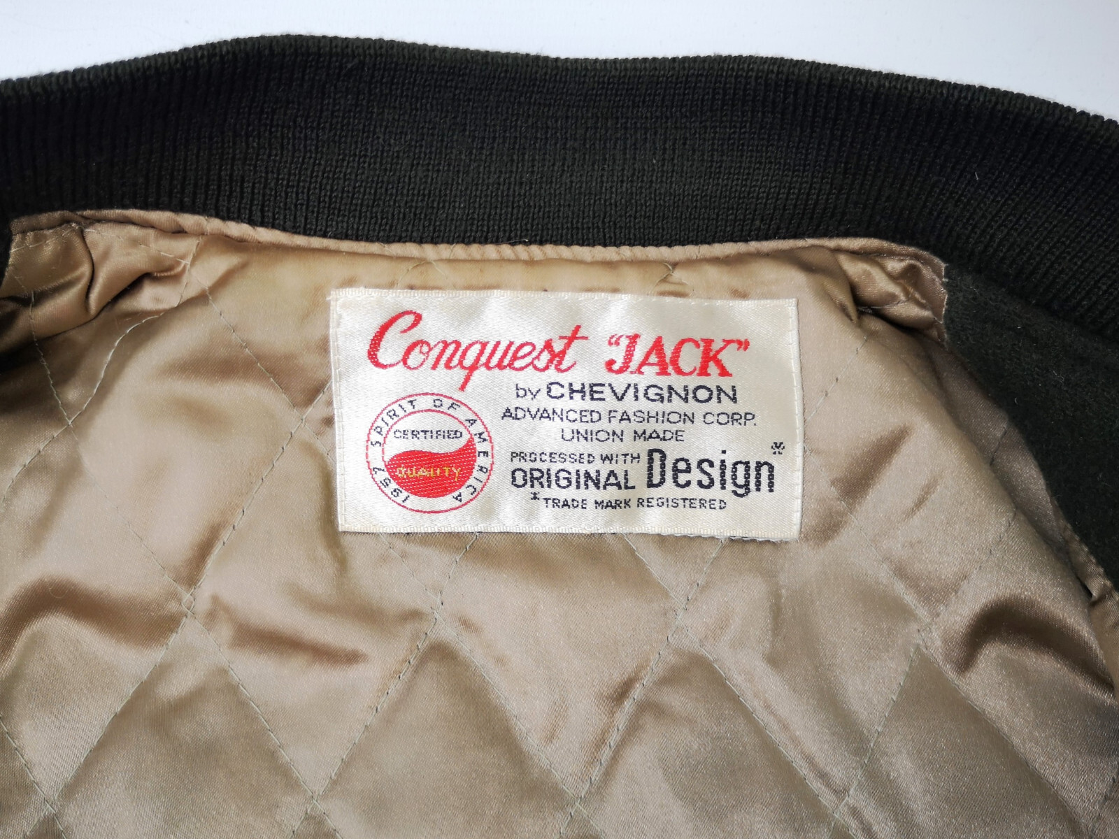 Chevignon Woll Jacke Conquest Jack Roadmasters Gr. S vintage