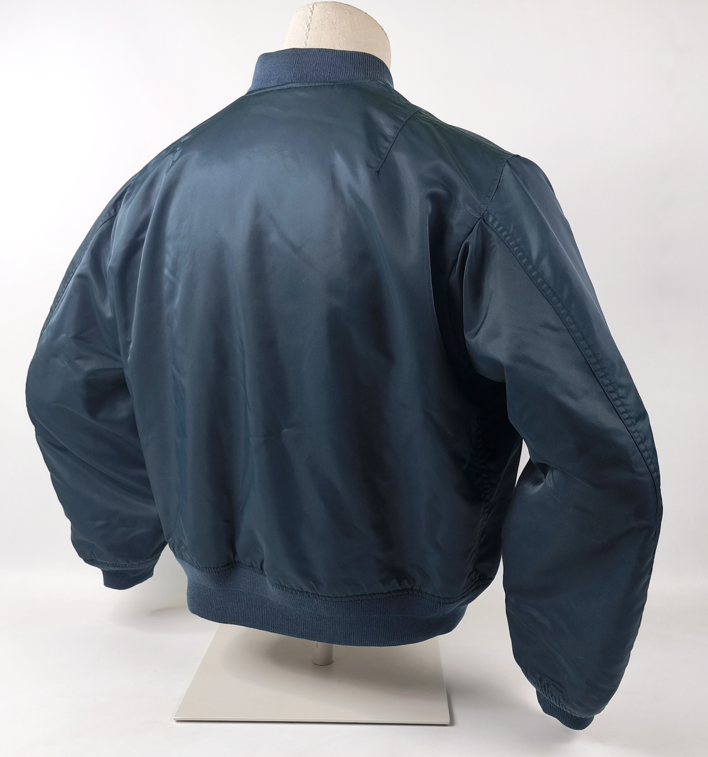 Chevignon Jacke Bomberjacke Gr. L (M) dunkelblau vintage 90s