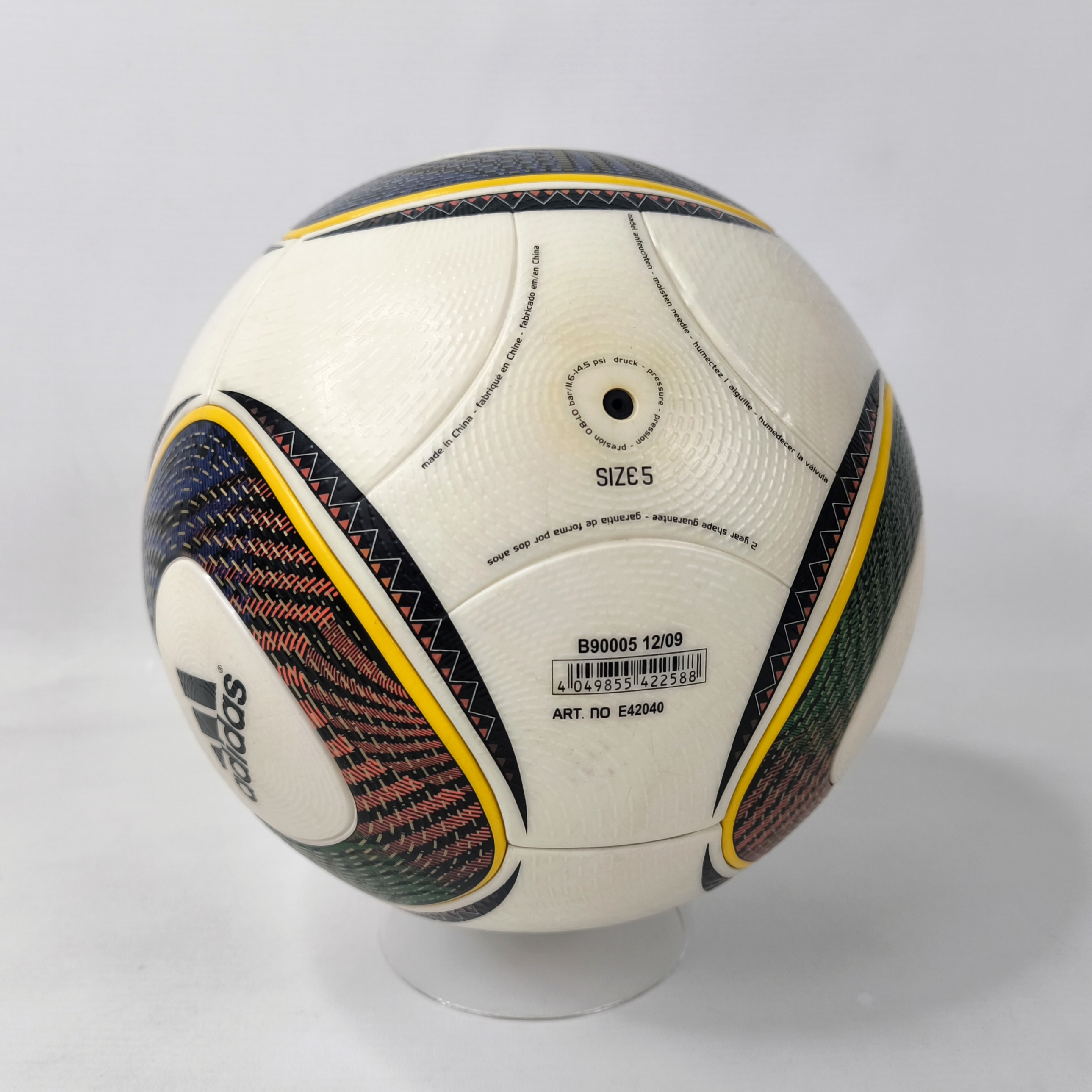 adidas Fußball Matchball Jabulani WM World Cup 2010 Official Match Ball