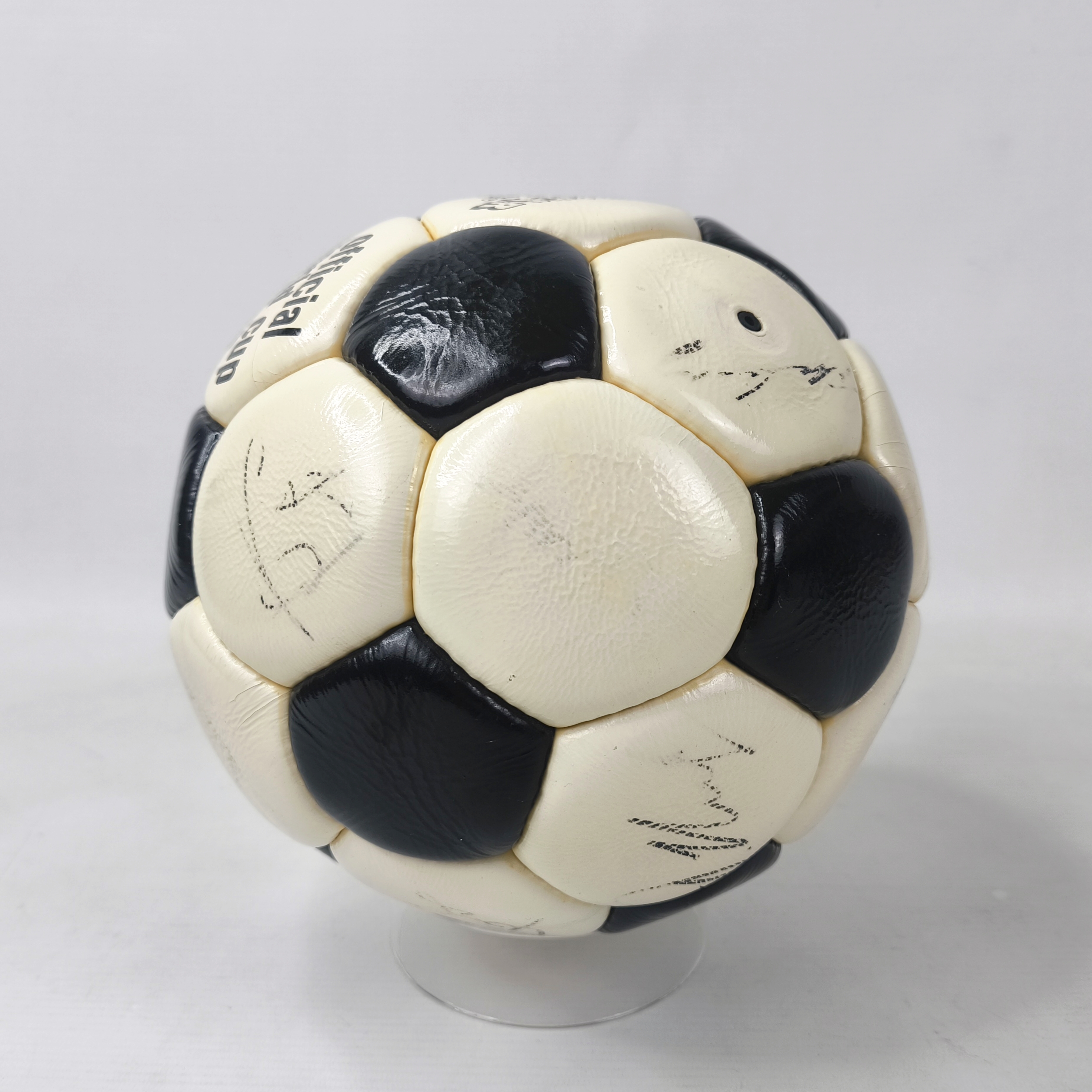 adidas Fussball Telstar Durlast Official World Cup 1978 Made in France Ball