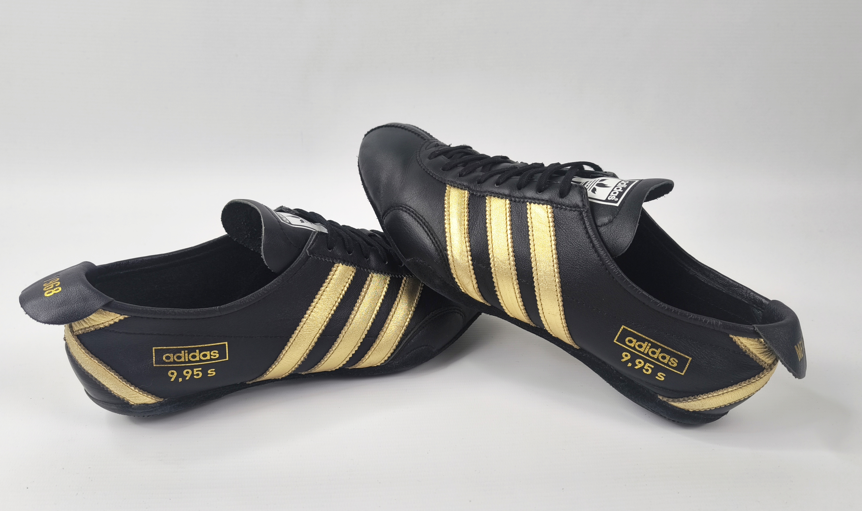 adidas Mexico 68 Schuhe EUR 43 1/3 UK 9 Azteca 9,95 s aus 2007 schwarz 017053