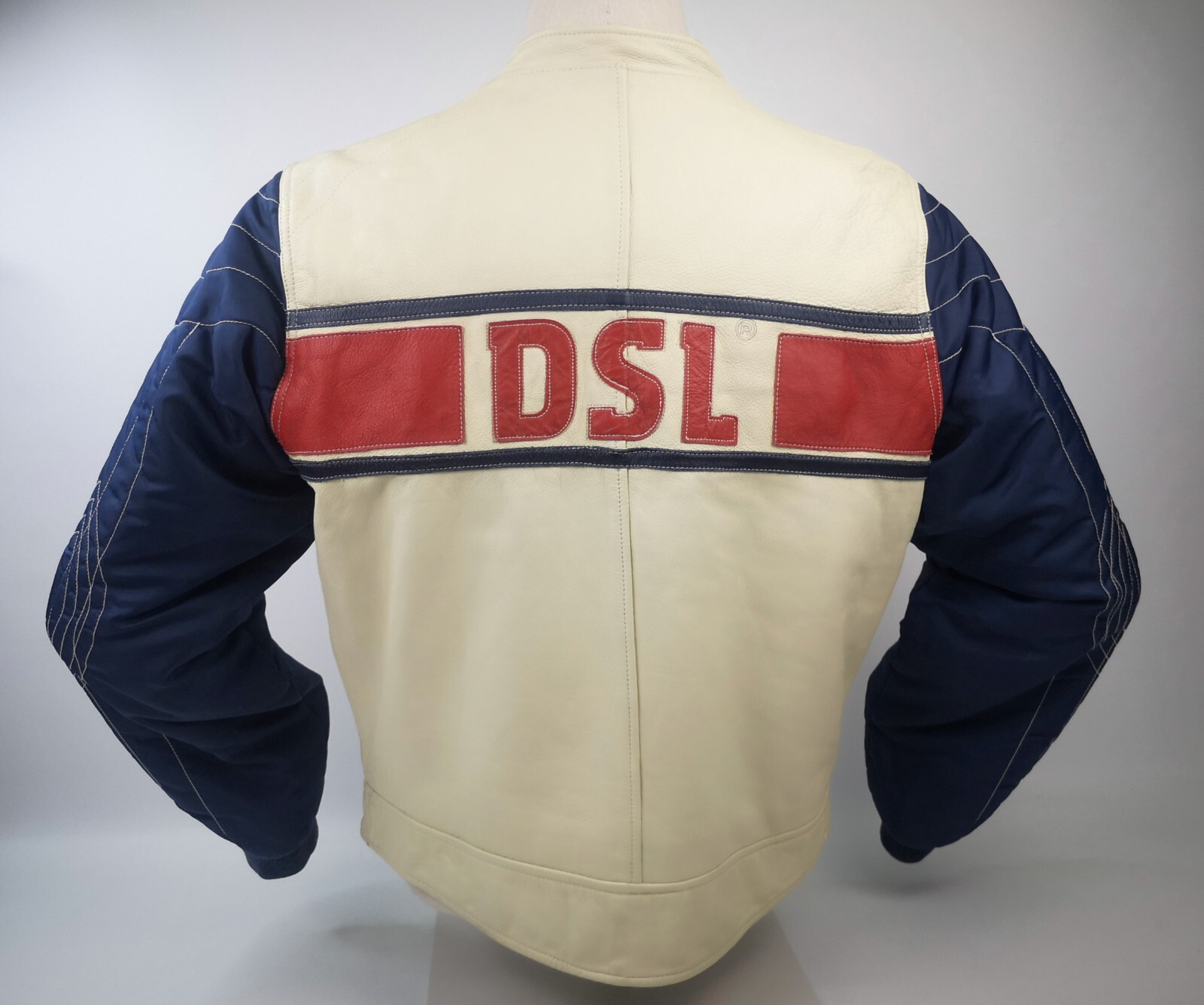 Diesel Speed DSL Lucky Leather Lederjacke Gr. XL vintage 90er Biker