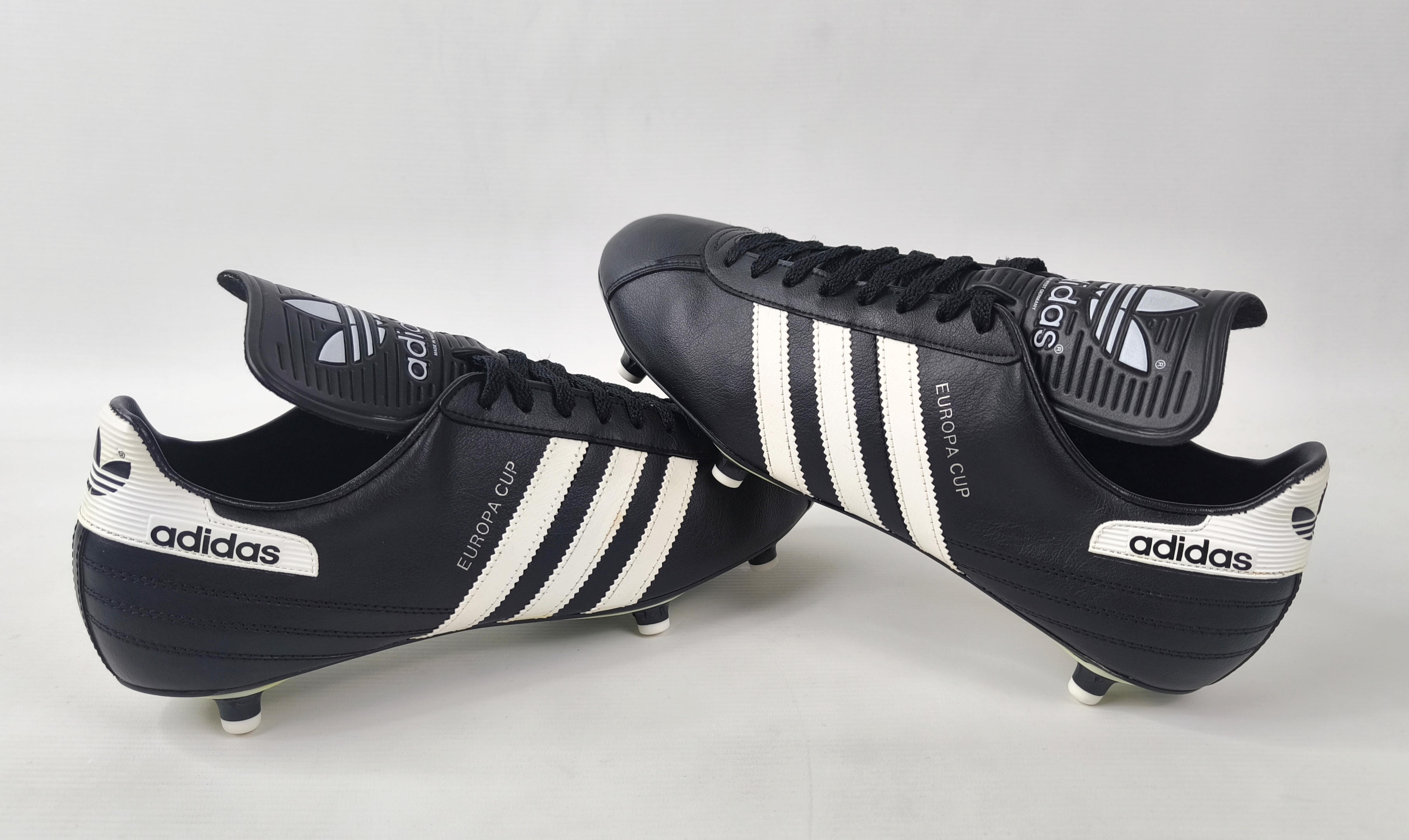 adidas Europa Cup Fussball Schuhe EUR 46 2/3 UK 11.5 West Germany 80s vintage