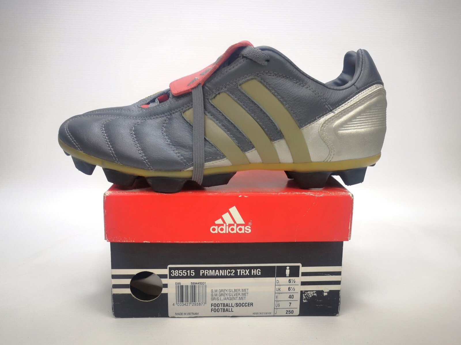 adidas Predator Manic 2 TRX HG Eur 40 / UK 6.5 Fussballschuhe 385515 aus 2003