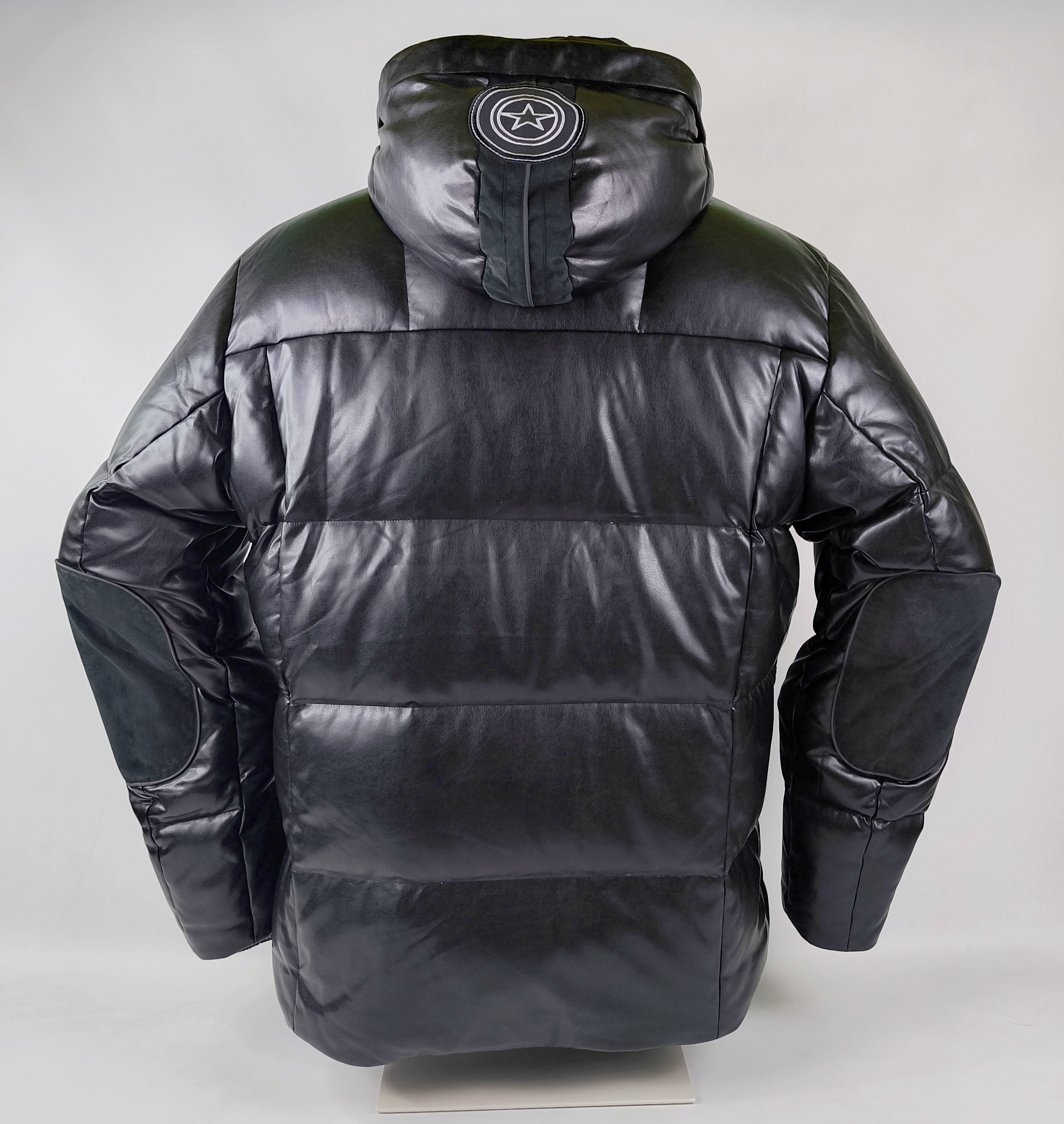 Bogner Skijacke Daunenjacke Tech Leder EU 56 (XXL) schwarz Herren Luxus Jacke