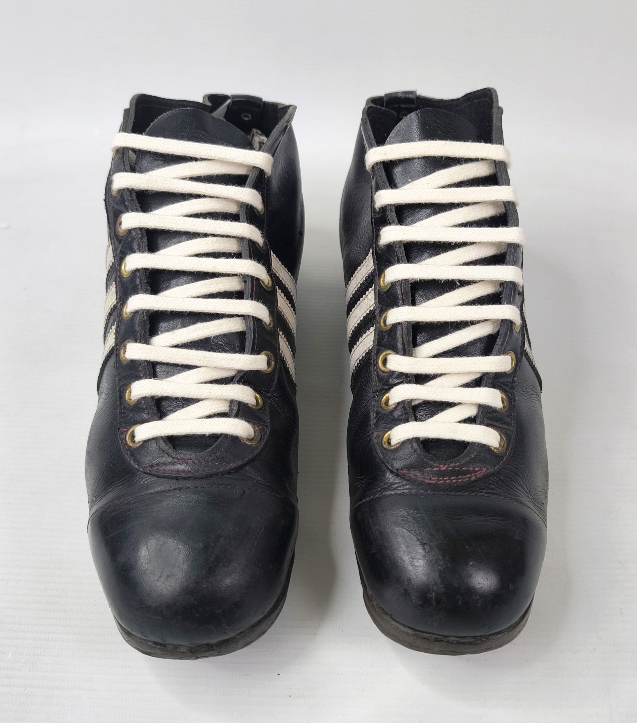 adidas Fussball Schuhe Schuss 1950s EUR 43 1/3 UK 9 Western Germany vintage +box