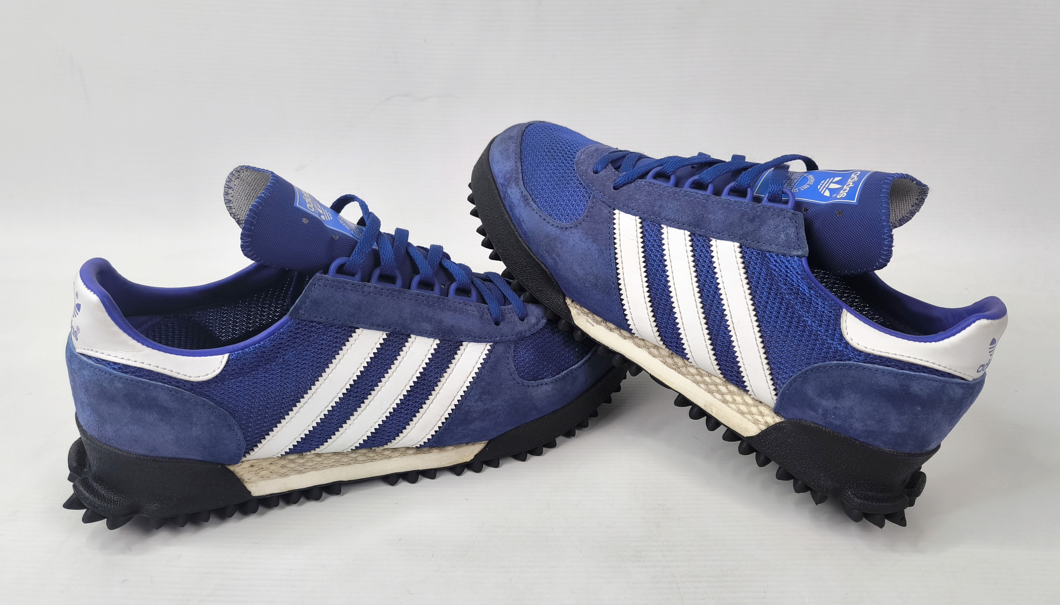 adidas Marathon TR Trainer Schuhe blau EUR 44 UK 9.5 B37443 aus 2018