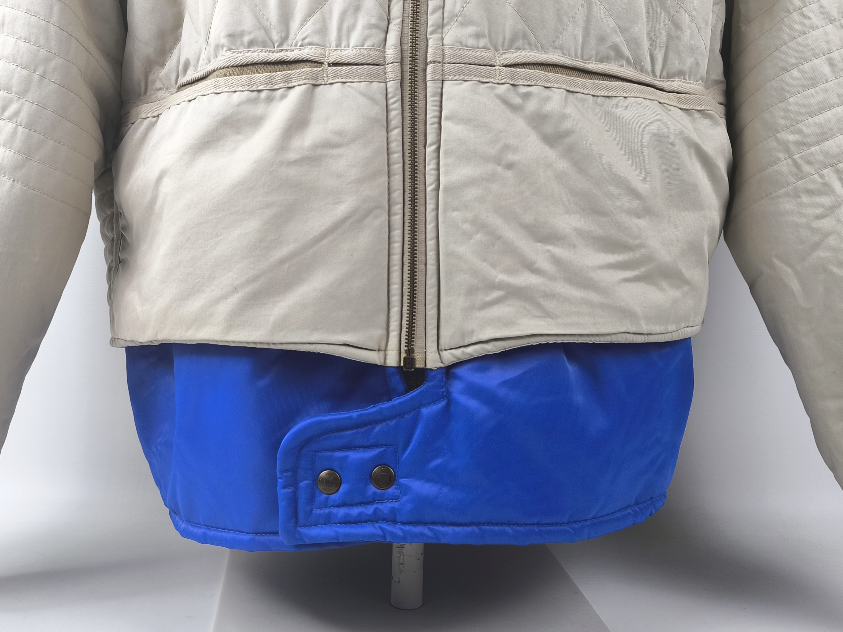 Chevignon Jacke Cosmos natur royalblau Gr. XL (XXL) Marine Stock Jacket vintage