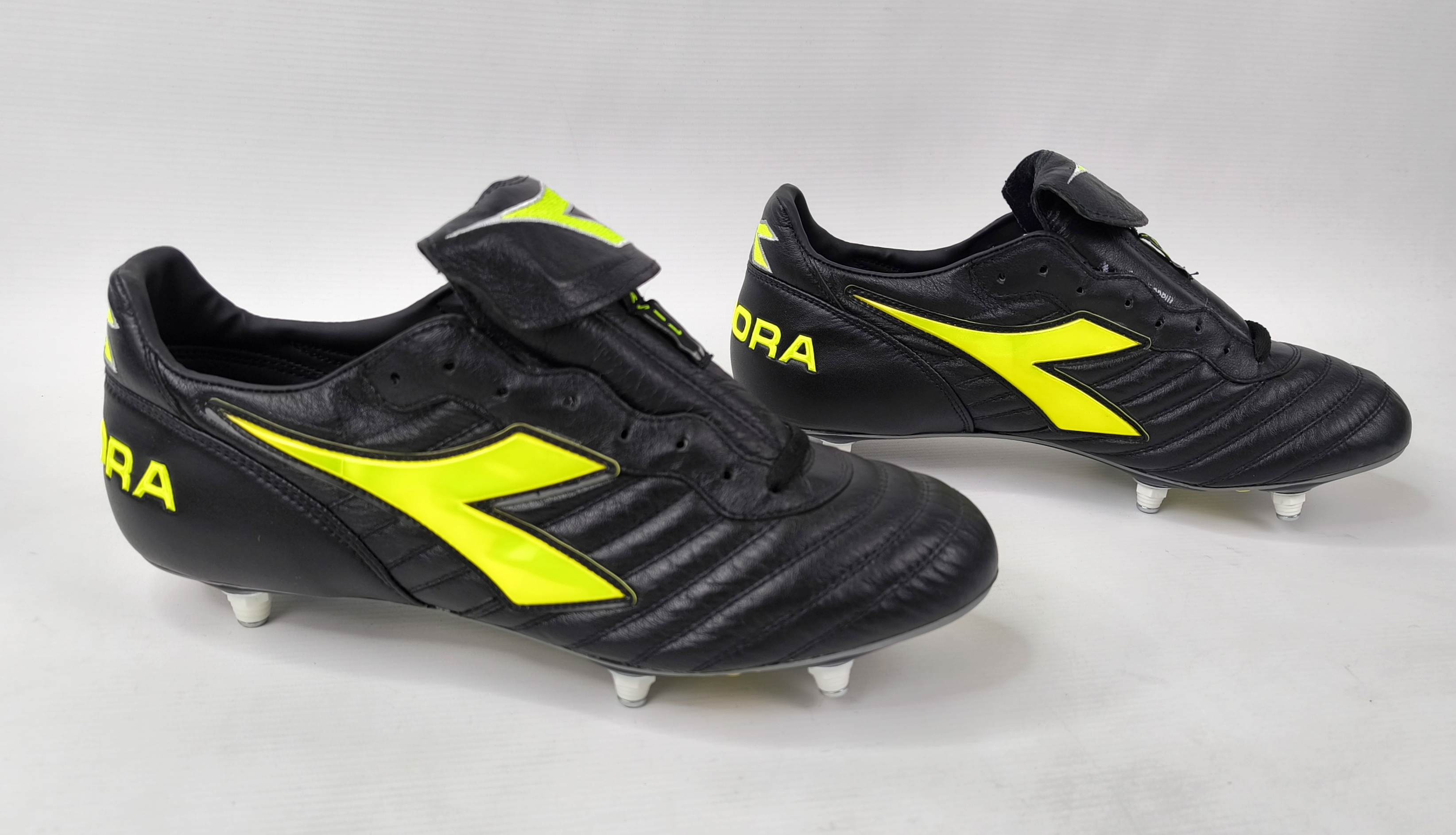 Diadora Brasil Pro SC Fussball Schuhe EUR 45.5 / UK 11 Made in Italy 125496 517
