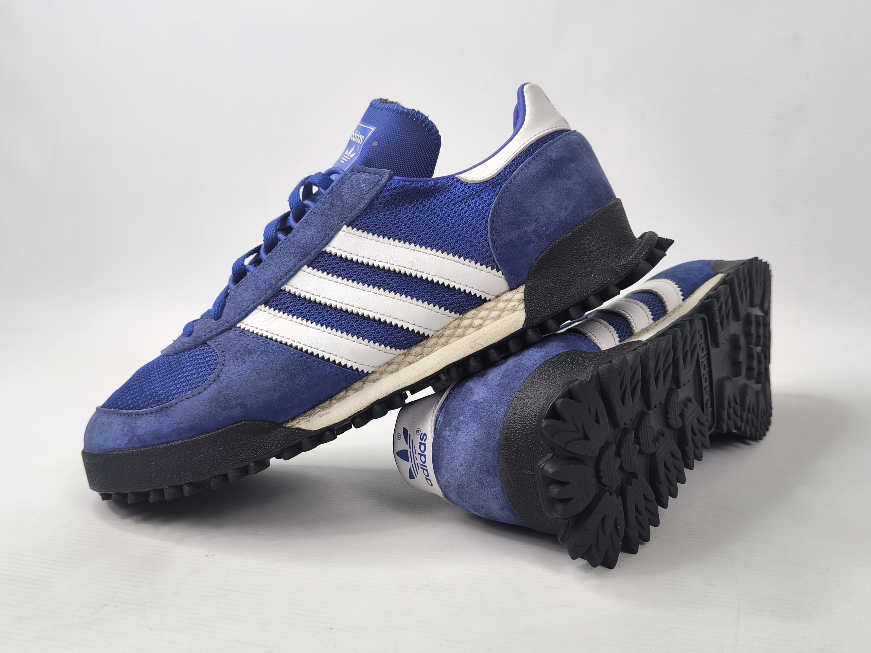 adidas Marathon TR Trainer Schuhe blau EUR 44 UK 9.5 B37443 aus 2018