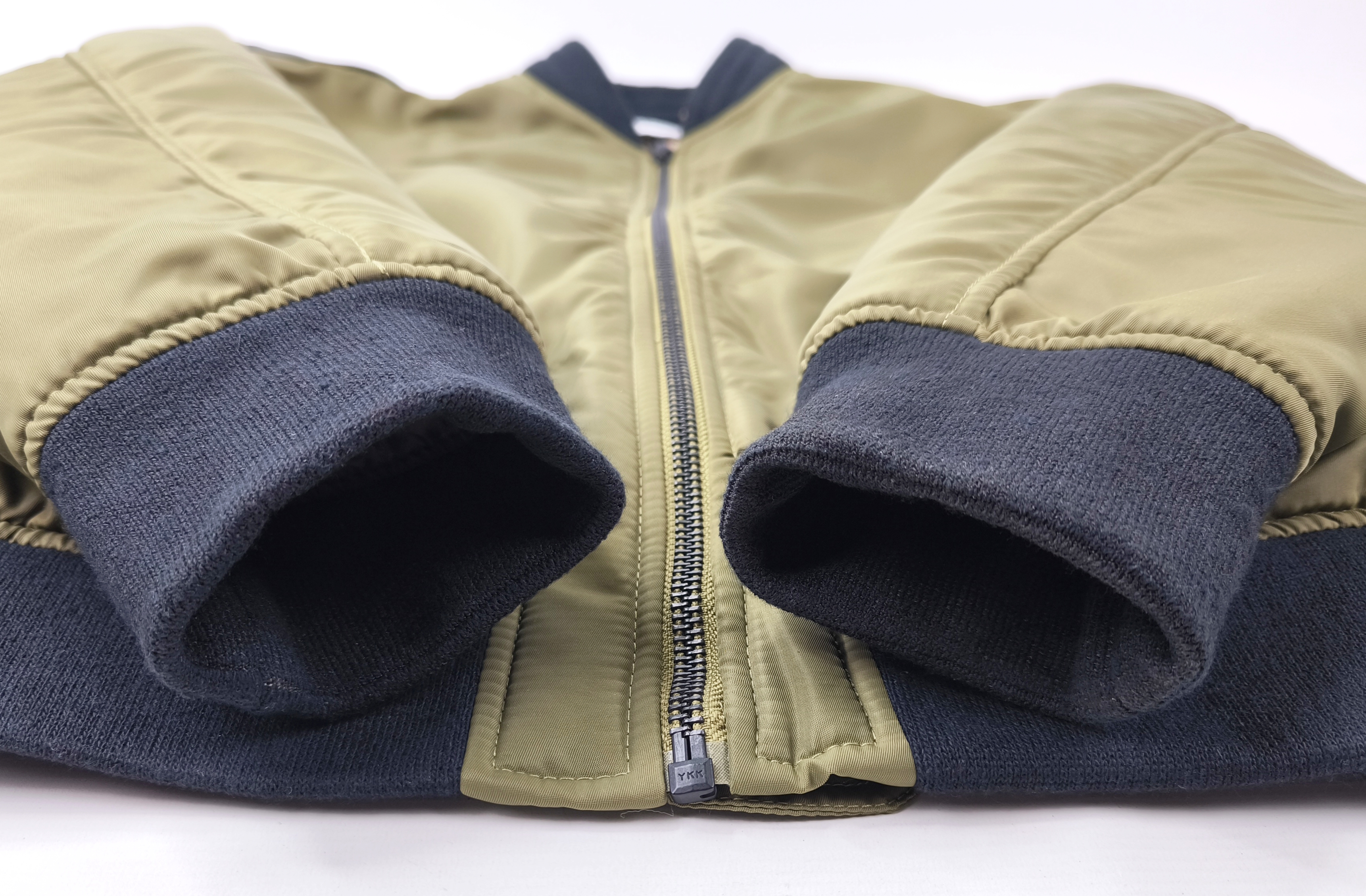 Chevignon Jacke Lunar khaki Gr. XL (L) Lamm Ledereinsätze Uranus