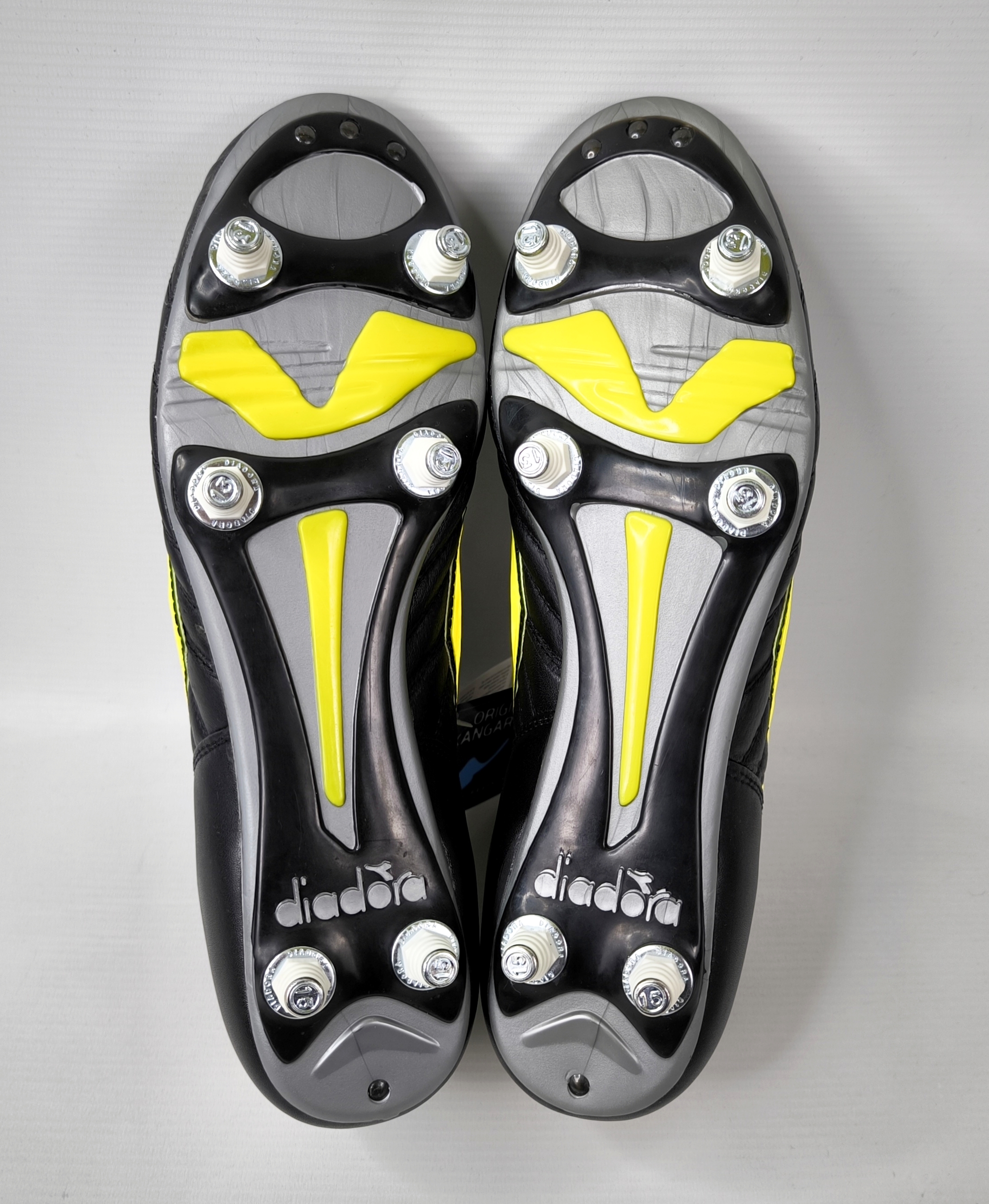 Diadora Brasil Pro SC Fussball Schuhe EUR 44.5 / UK 10 Made in Italy 125496