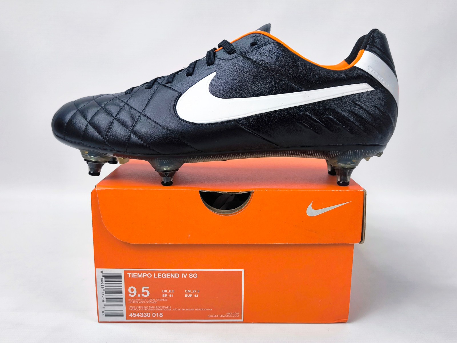 Nike Tiempo Legend IV SG aus 2011 Fussball Elite Schuhe 454330
