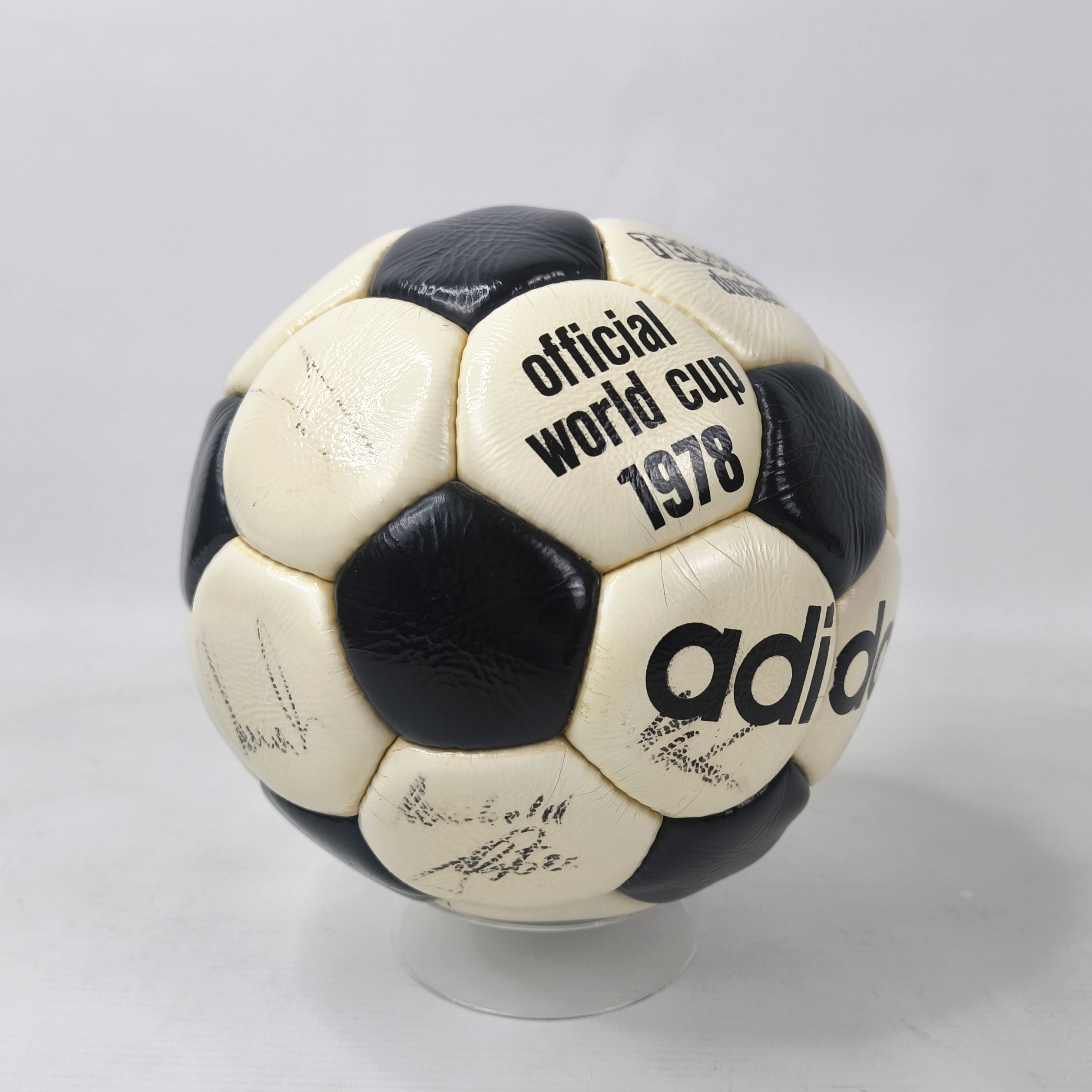 adidas Fussball Telstar Durlast Official World Cup 1978 Made in France Ball