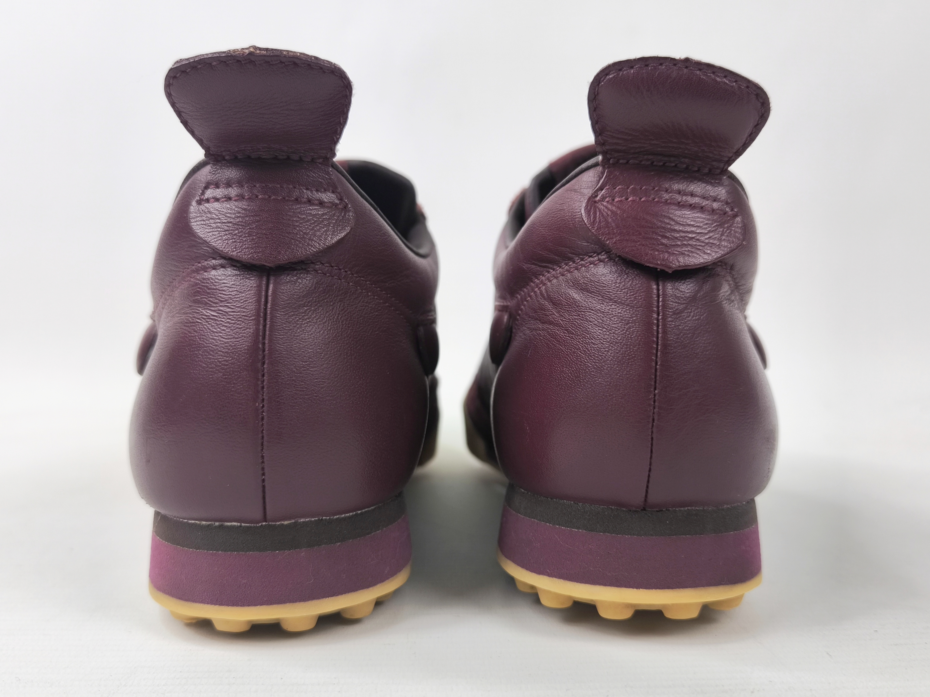 adidas Vina Del Mar Schuhe bordeaux EUR 42 2/3 UK 8.5 aus 2003 Chile 015894