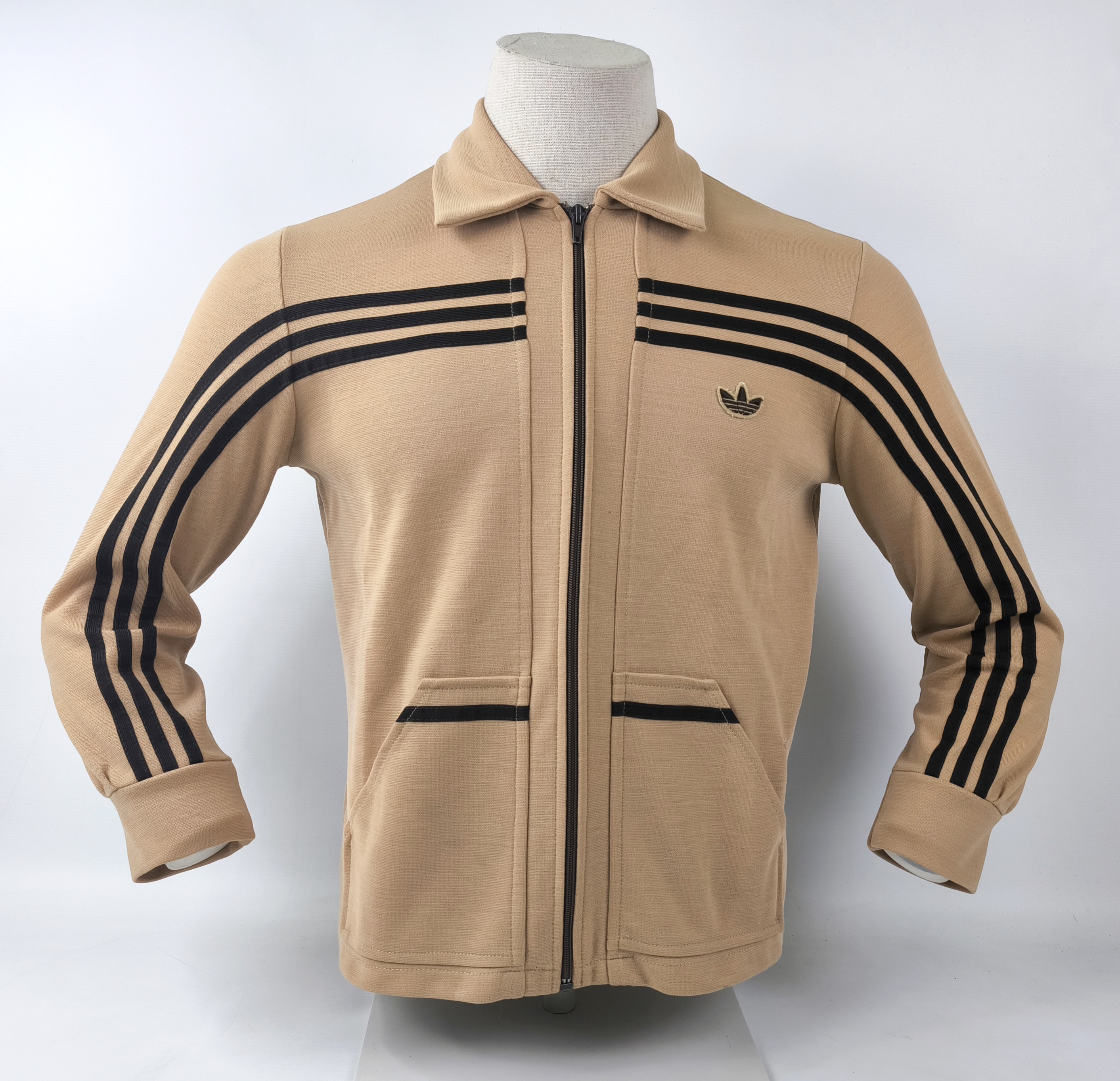 adidas Jacke Track Top 70s Schwahn Erzeugnis Gr. 50 (M) vintage West Germany