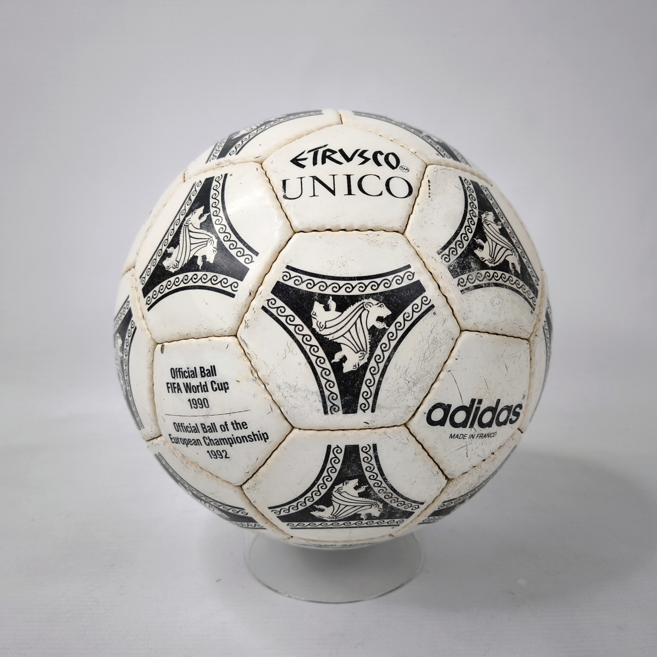 adidas Fussball Etrusco Unico Made in France Official matchball Euro 1992
