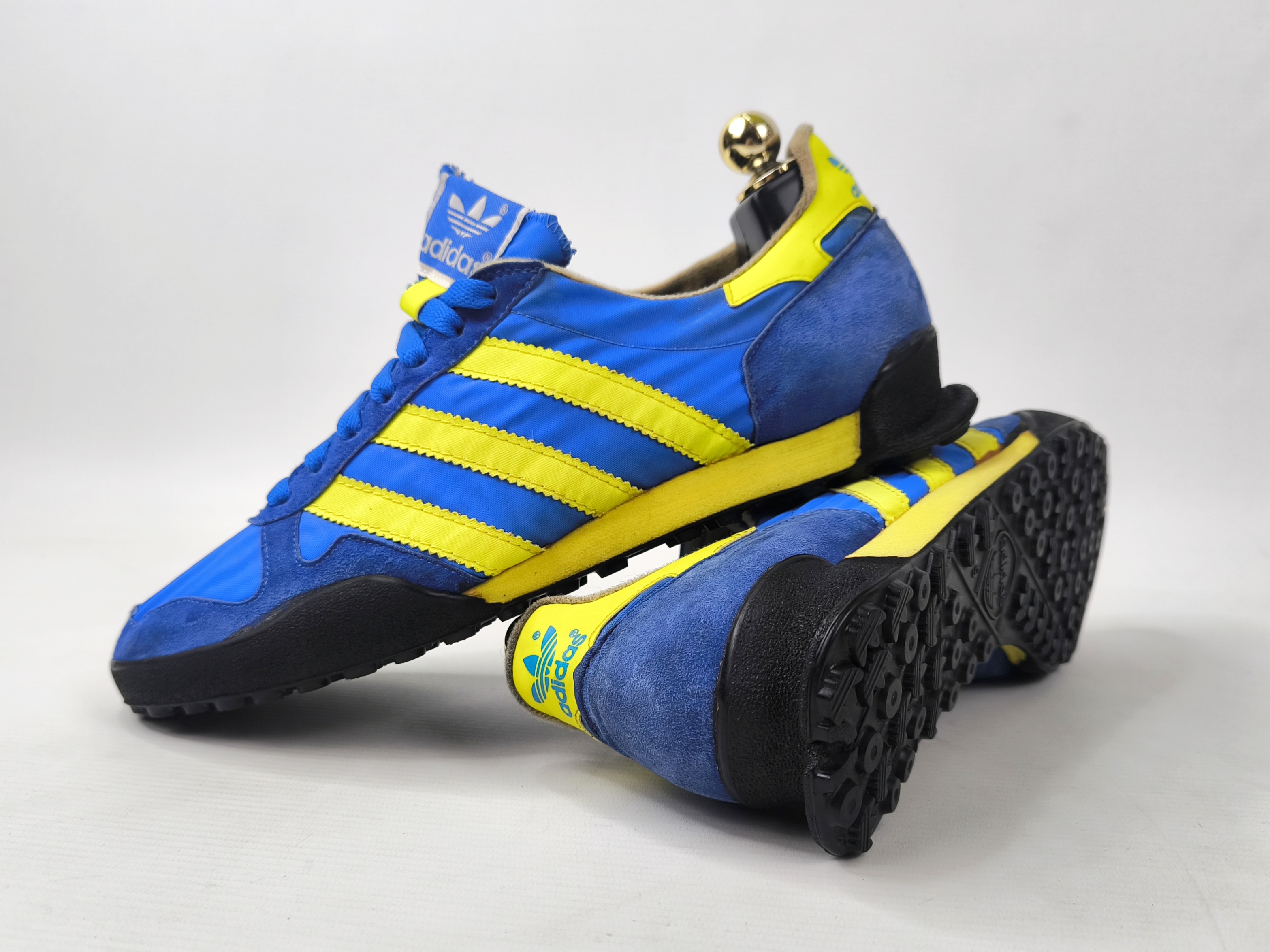 adidas Marathon 80 Schuhe EUR 42 2/3 UK 8.5 Made in West Germany 80s trainers