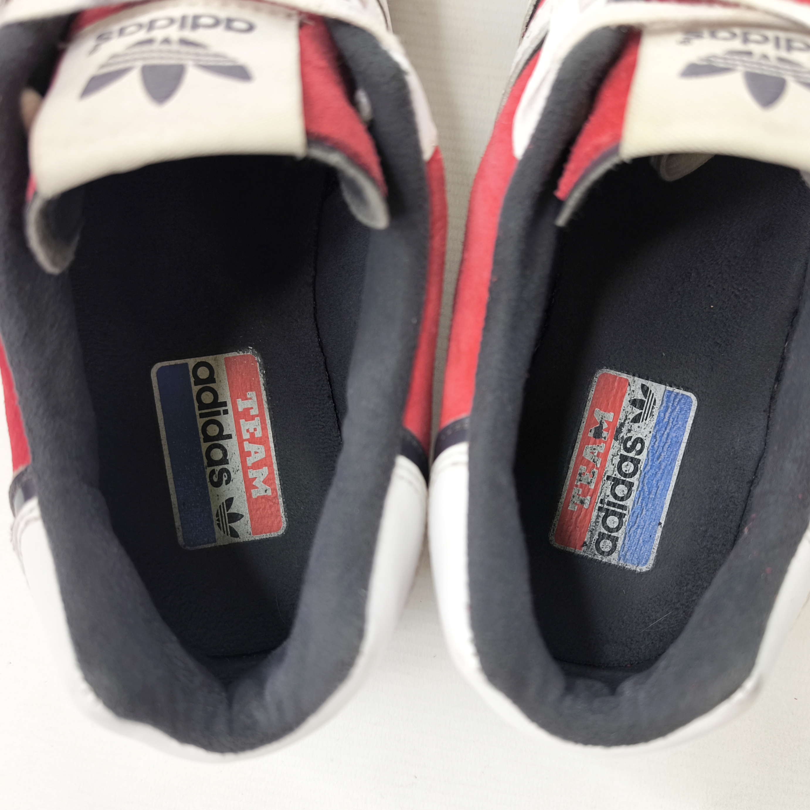 adidas Adi Racer Low Schuhe EUR 44 2/3 UK 10 Wildleder rot 133599 aus 2005