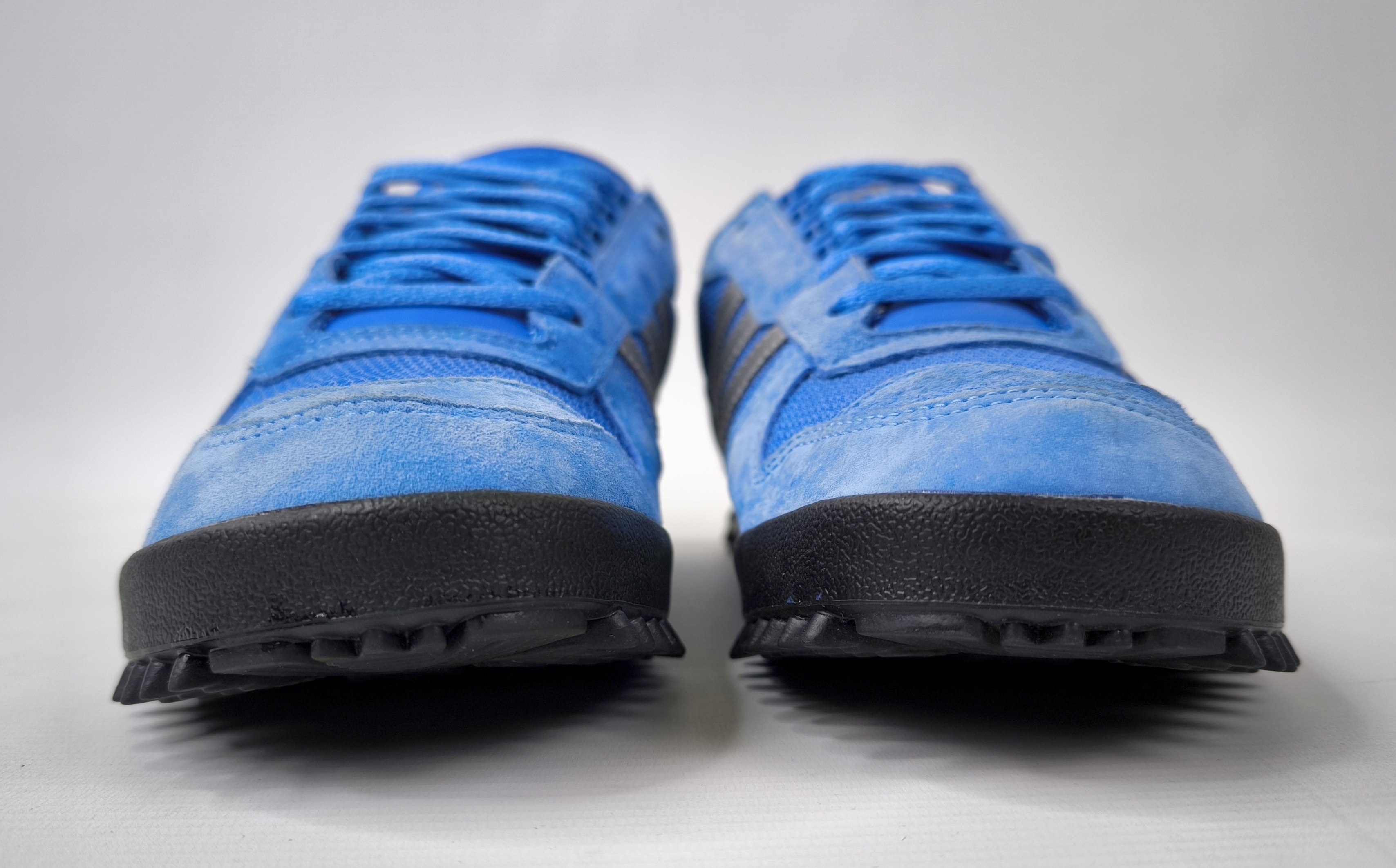 adidas Marathon TR Trainer Schuhe EUR 45 1/3 - UK 10.5 aus 2010 blau 033250