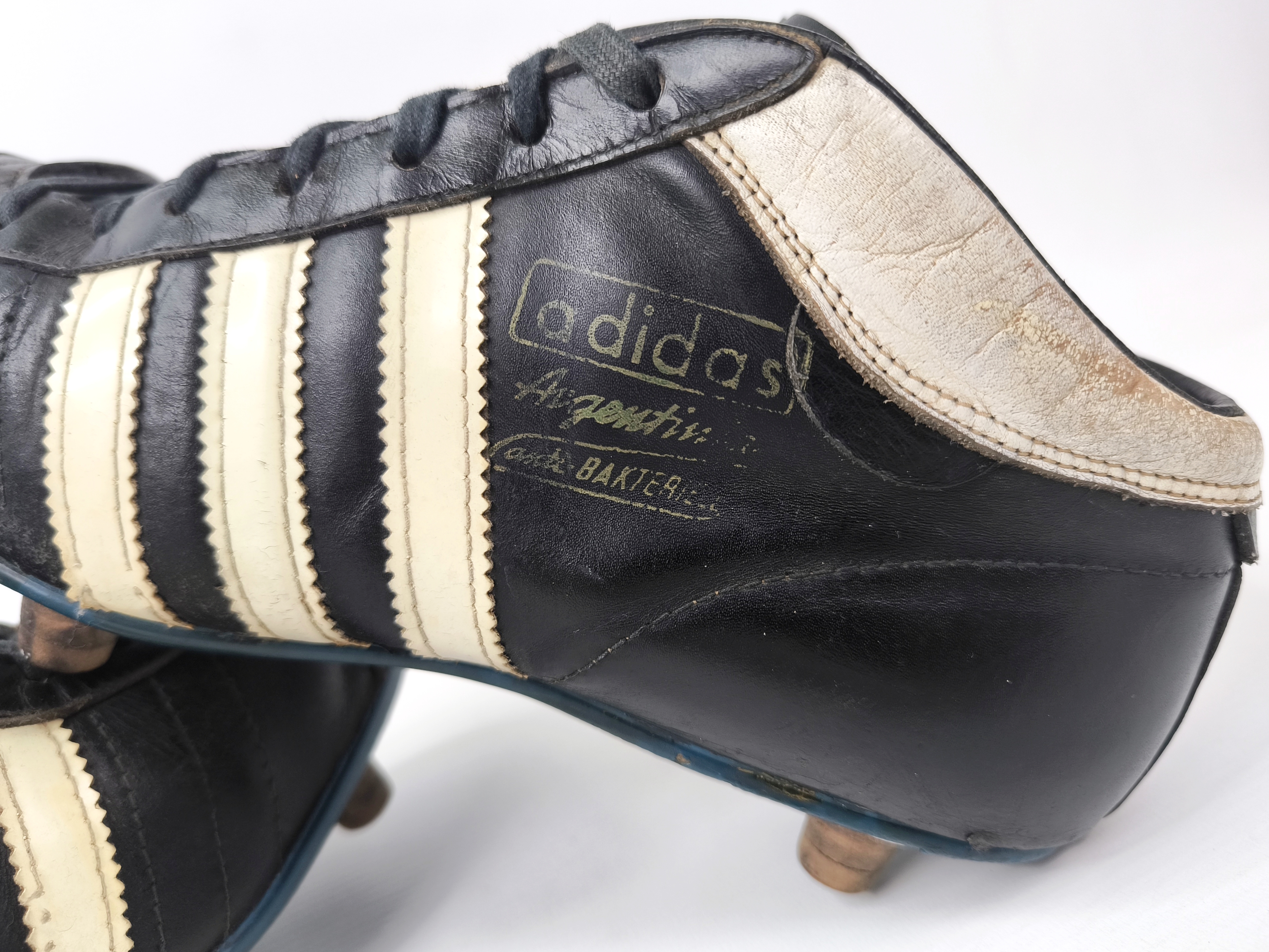 adidas Argentinia Fussball Schuhe 1960er EUR 41 UK 7 Western Germany 60s vintage