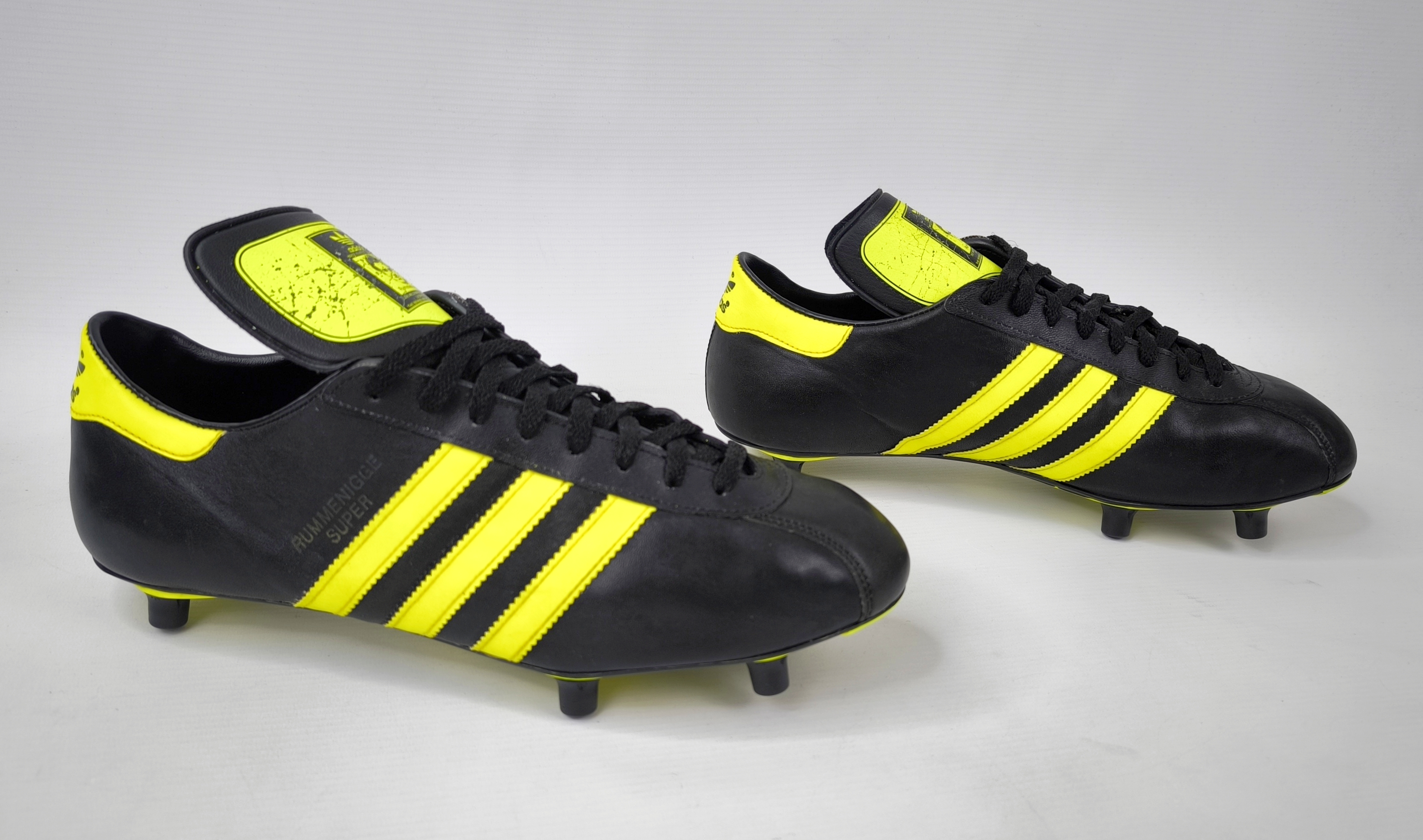 adidas Rummenigge Super Fussball Schuhe EUR 45 1/3 UK 10 West Germany vintage