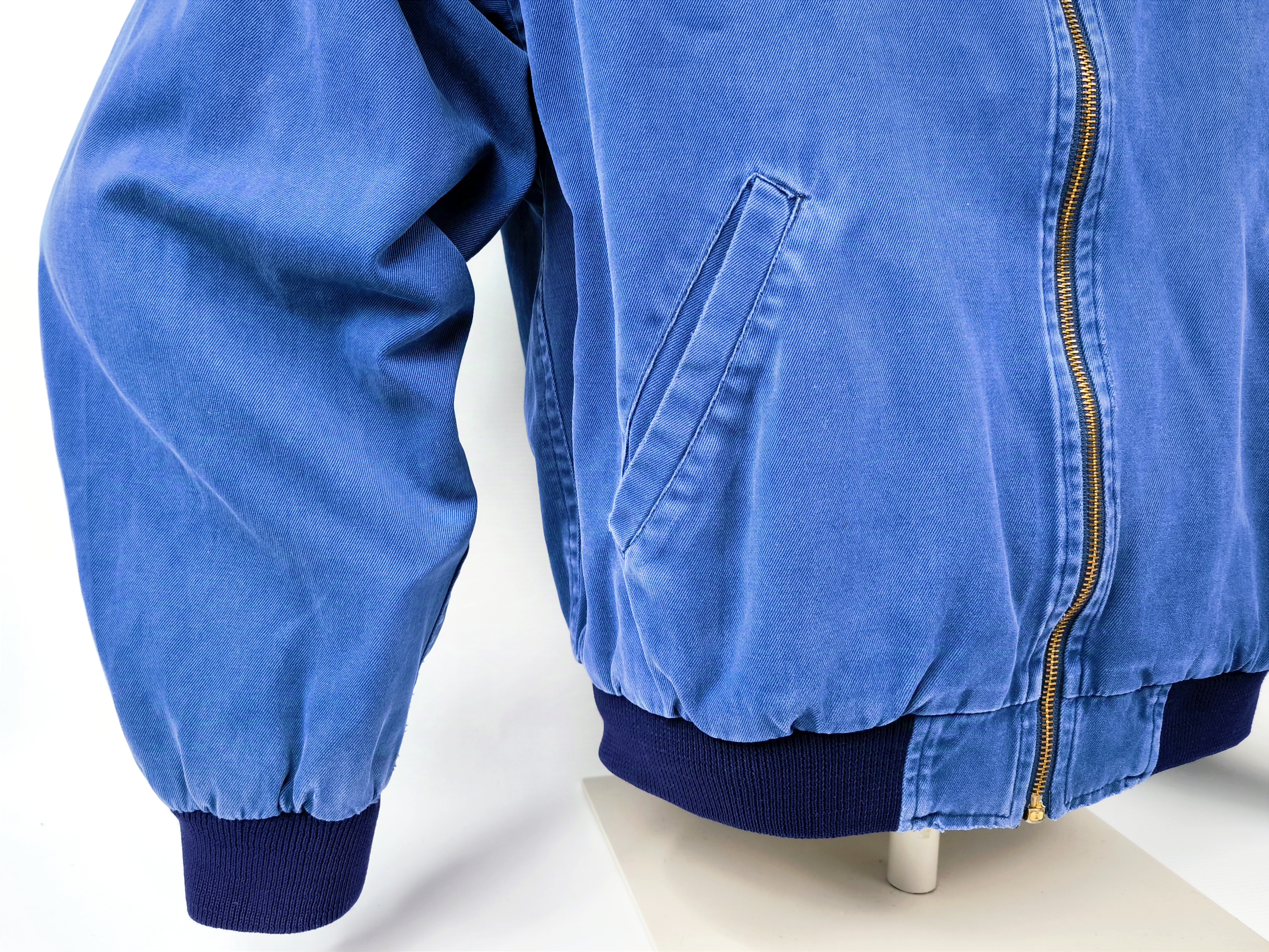 Chevignon Jacke Physical blau Gr. L blau Conquest Studion Denim vintage 80s