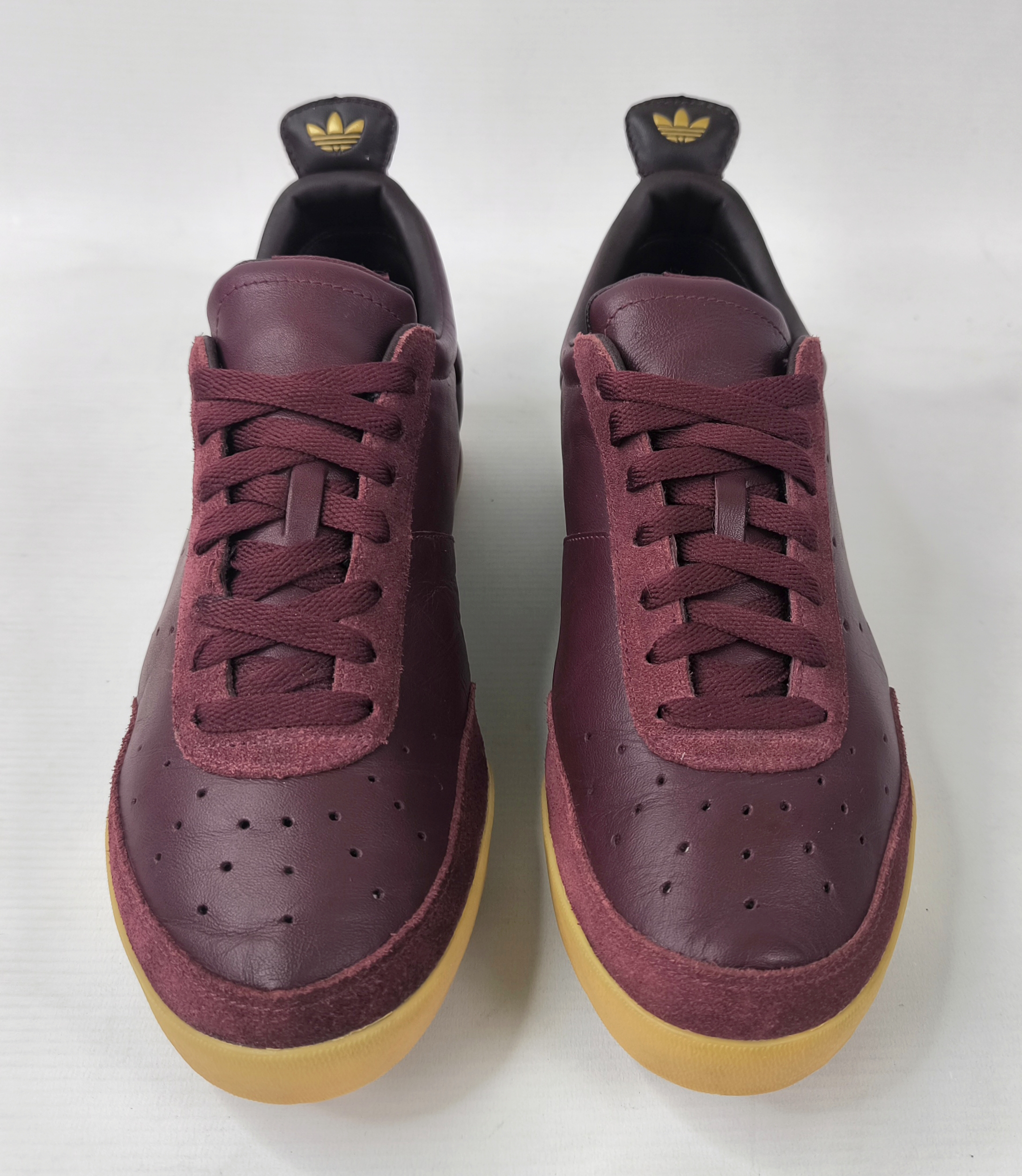 adidas Vina Del Mar Schuhe bordeaux EUR 42 2/3 UK 8.5 aus 2003 Chile 015894