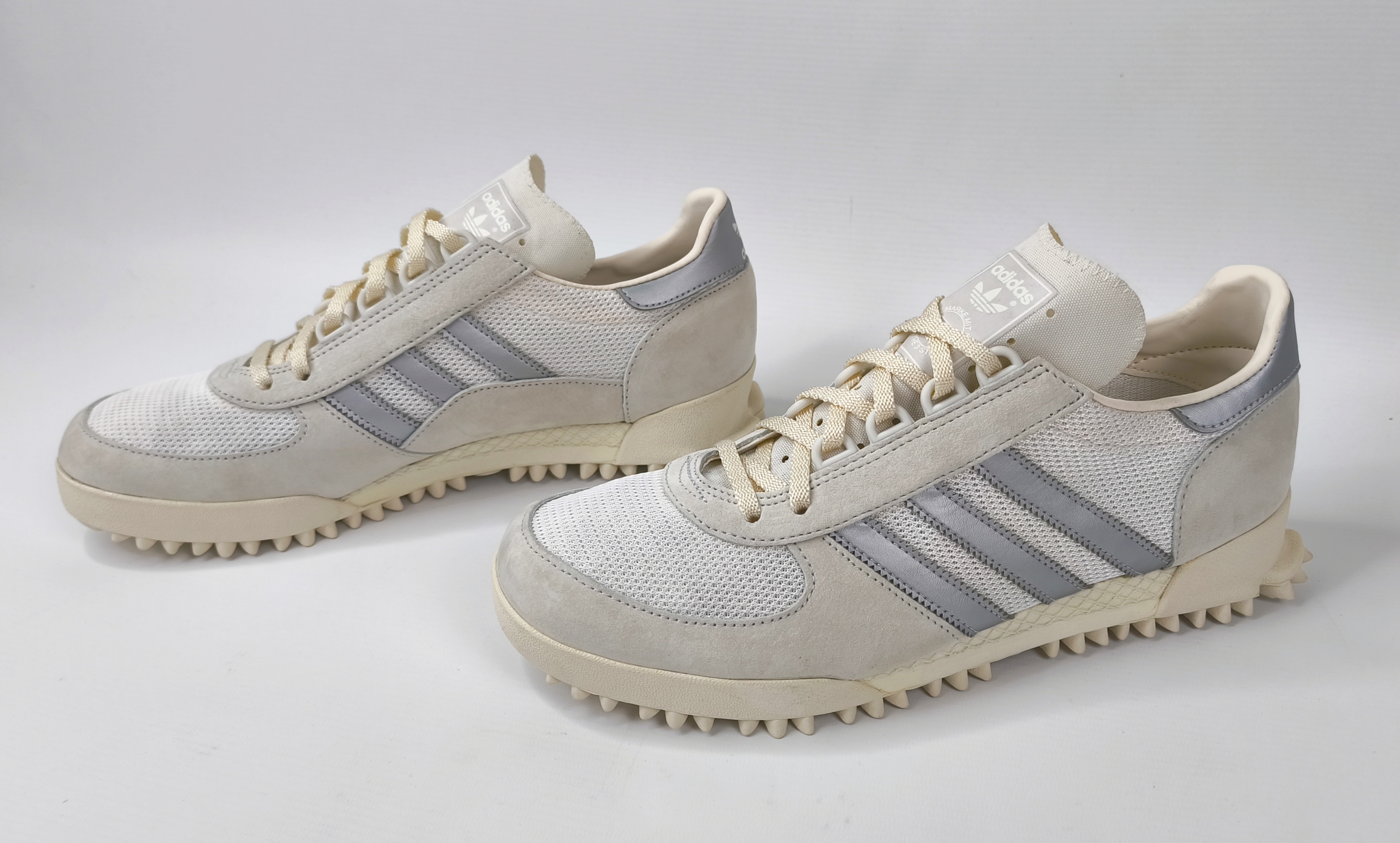 adidas Marathon TR Trainer Schuhe EUR 44 2/3 UK 10 aus 2017 Crystal White BB6805