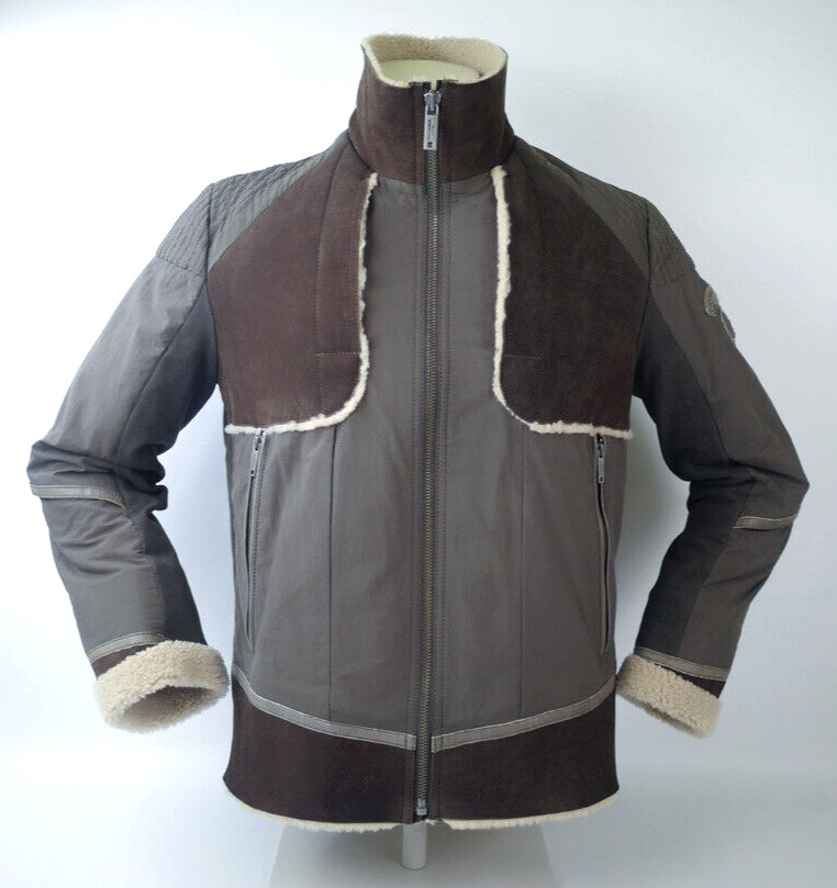Chevignon Herren Jacke Legend Lamm Leder Mix Gr. XL neuwertig