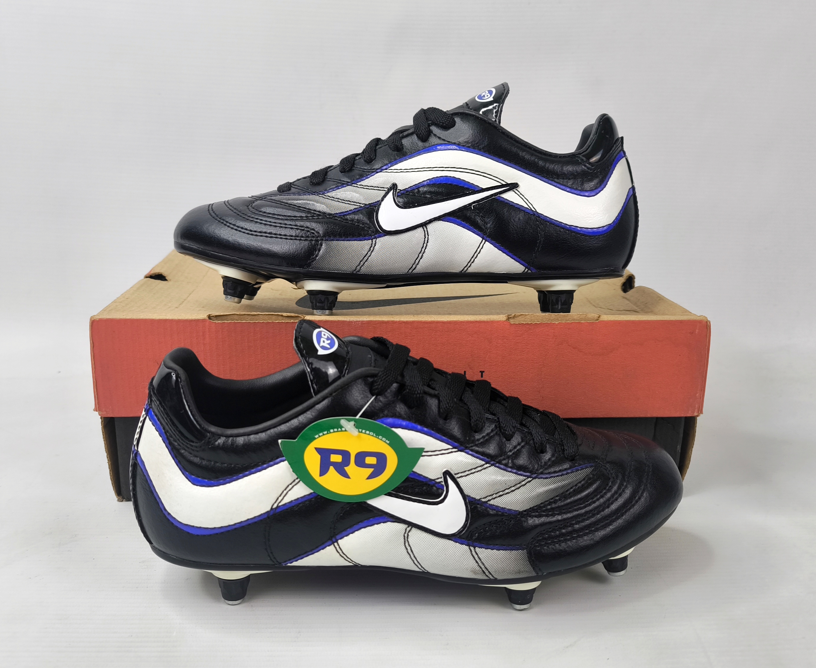 Nike Ultraccel R9 SG aus 1999 Fussball Schuhe EUR 41 US 8 Ronaldo 117311 011