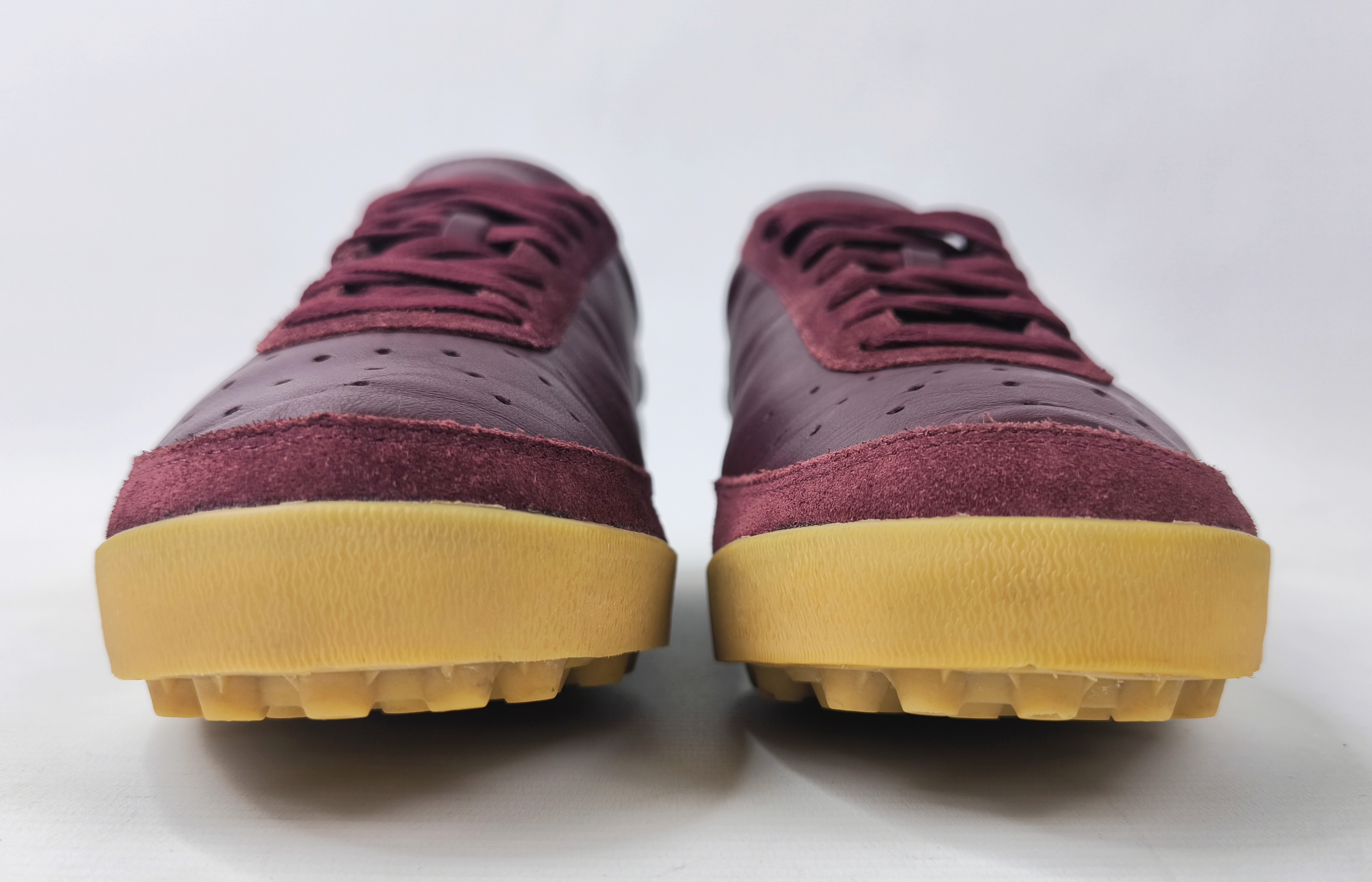 adidas Vina Del Mar Schuhe bordeaux EUR 42 2/3 UK 8.5 aus 2003 Chile 015894