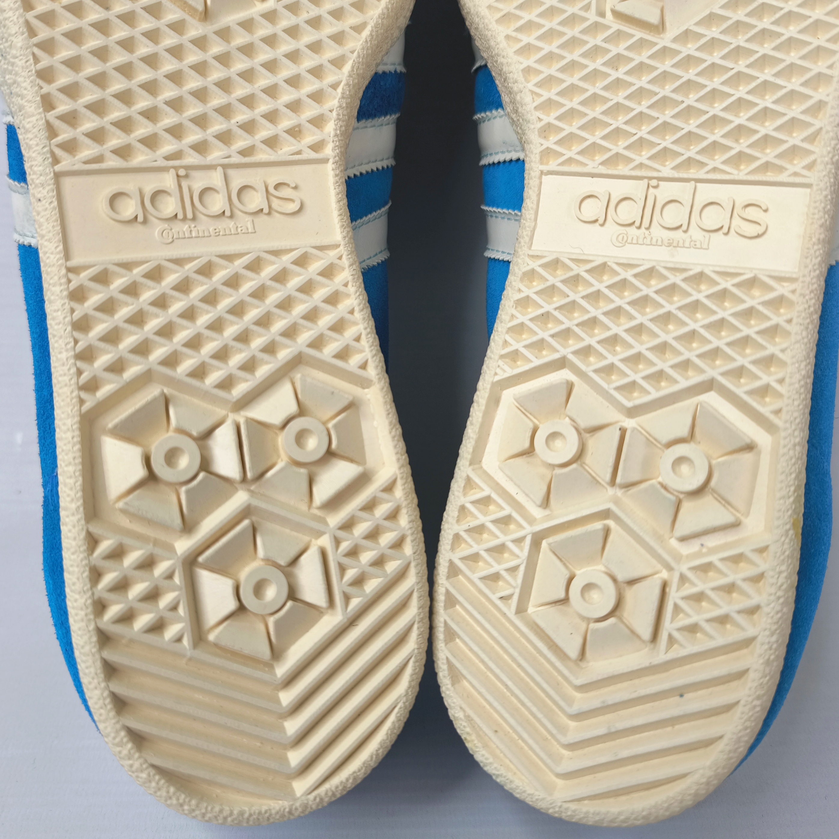 adidas Athen Schuhe EUR 45 1/3 UK 10.5 Made in West Germany 70s suede trainers