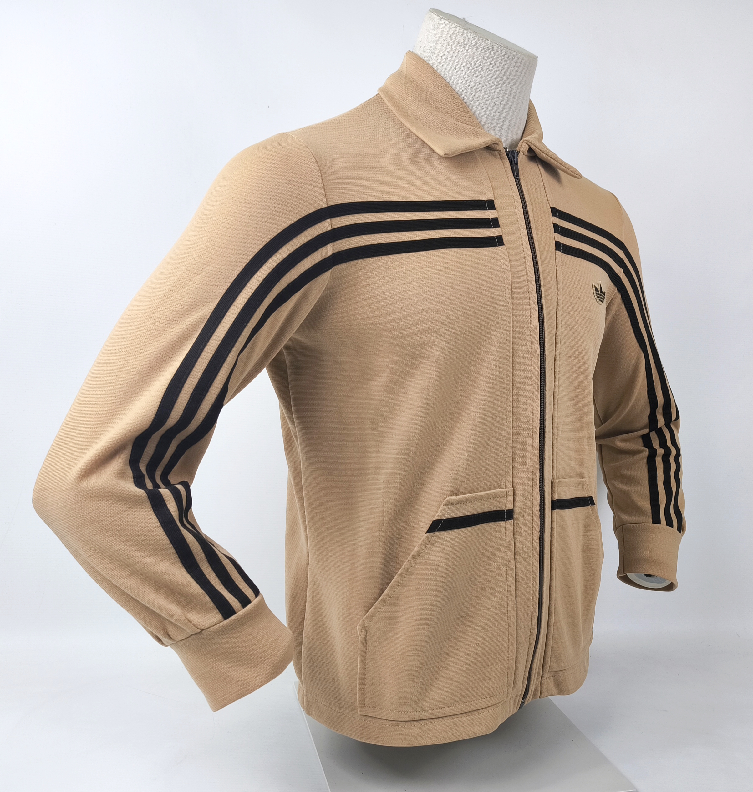 adidas Jacke Track Top 70s Schwahn Erzeugnis Gr. 50 (M) vintage West Germany