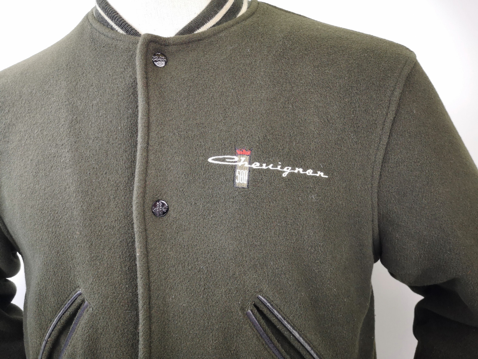 Chevignon Woll Jacke Conquest Jack Roadmasters Gr. S vintage