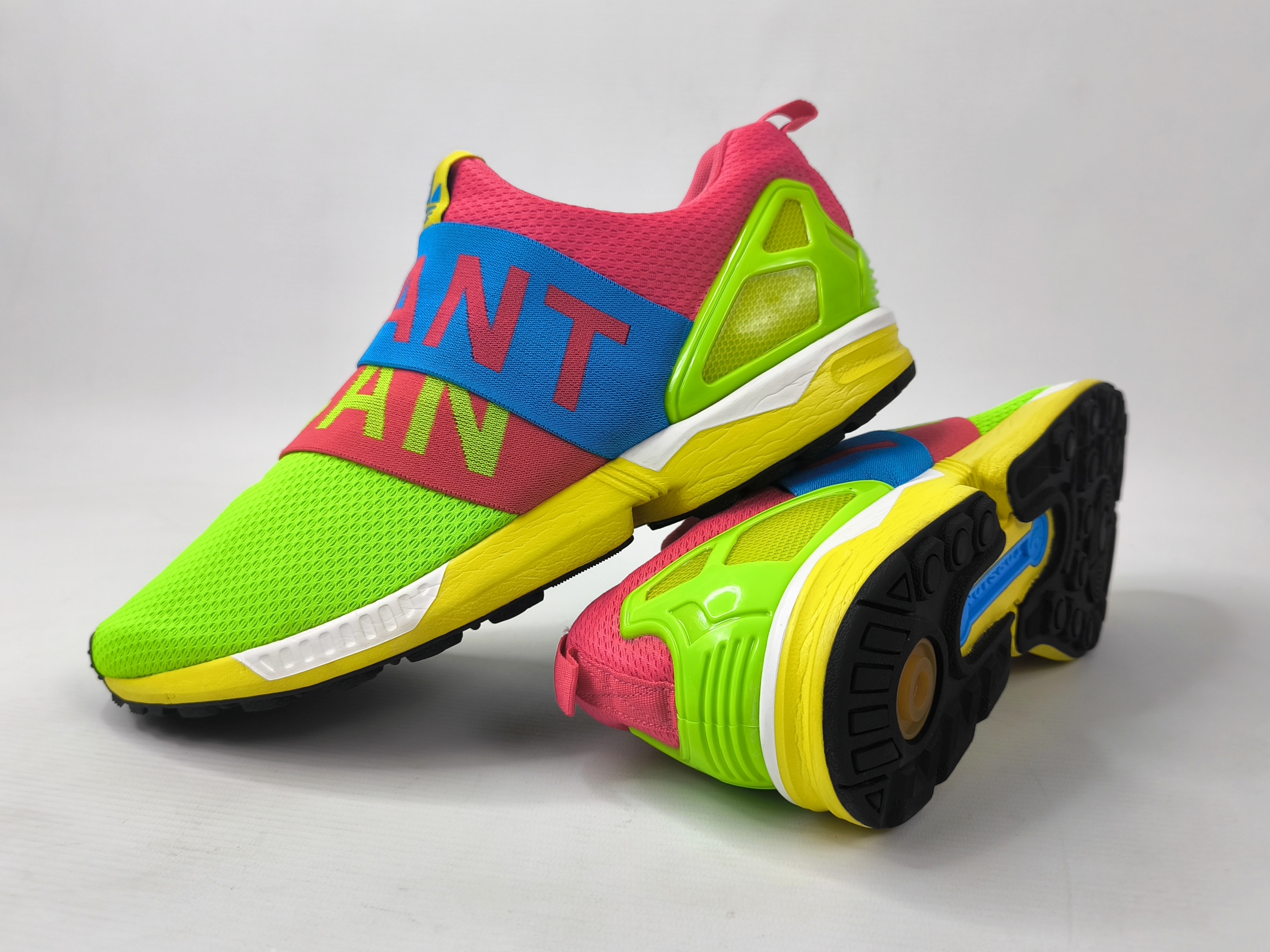 adidas ZX Flux Torsion Schuhe I want I can EUR 42 2/3 UK 8.5 aus 2015 B34451