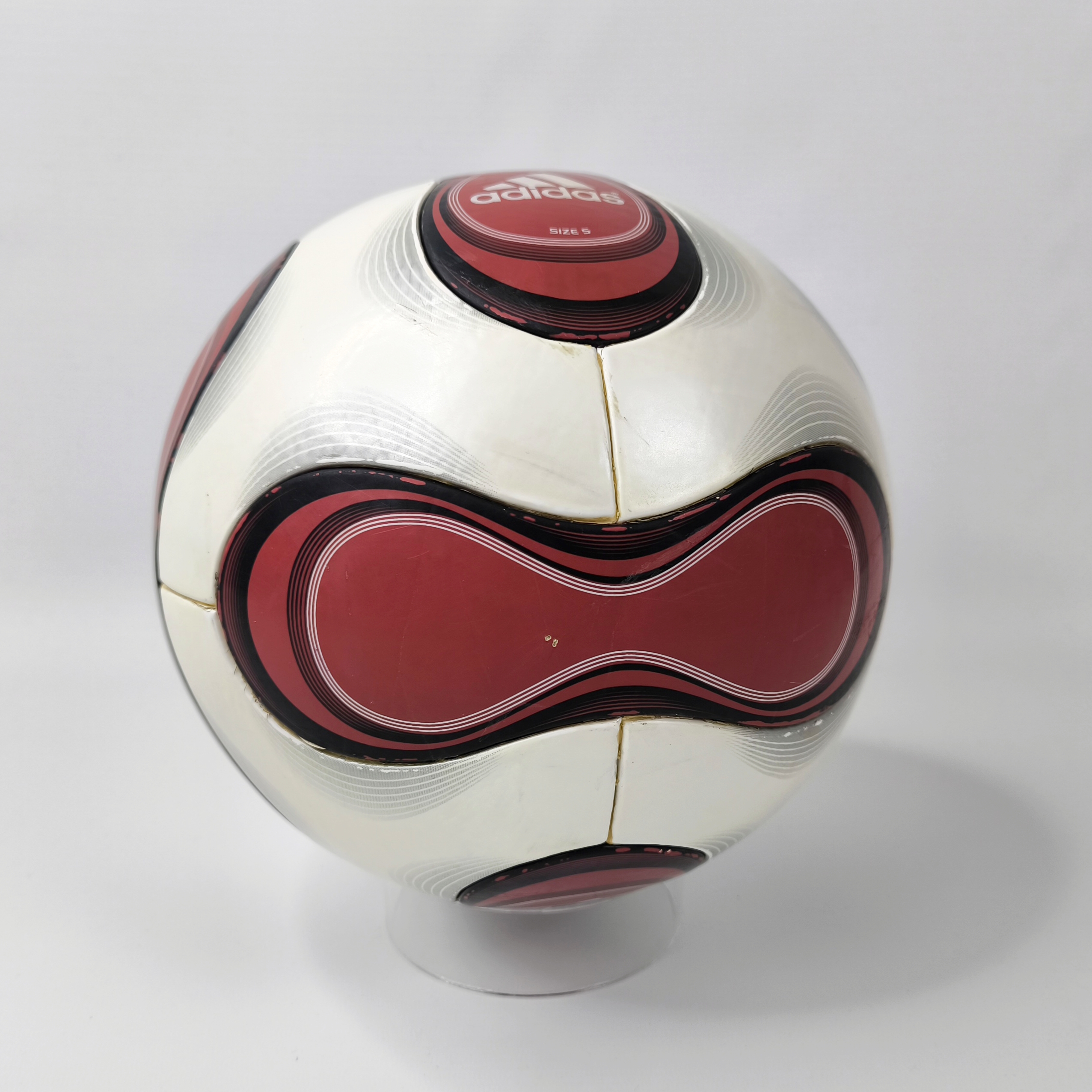 adidas Teamgeist Fussball rot Official Matchball 801627