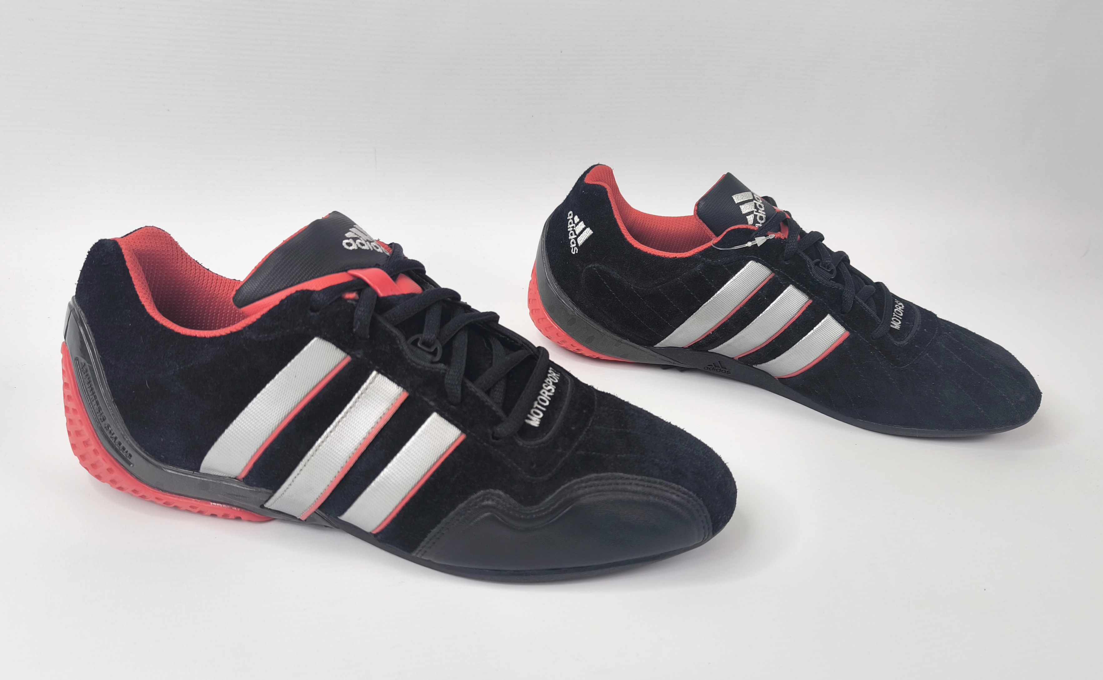 adidas Motorsport Schuhe Wildleder schwarz EUR 43 1/3 UK 9 aus 2005 neu 807391