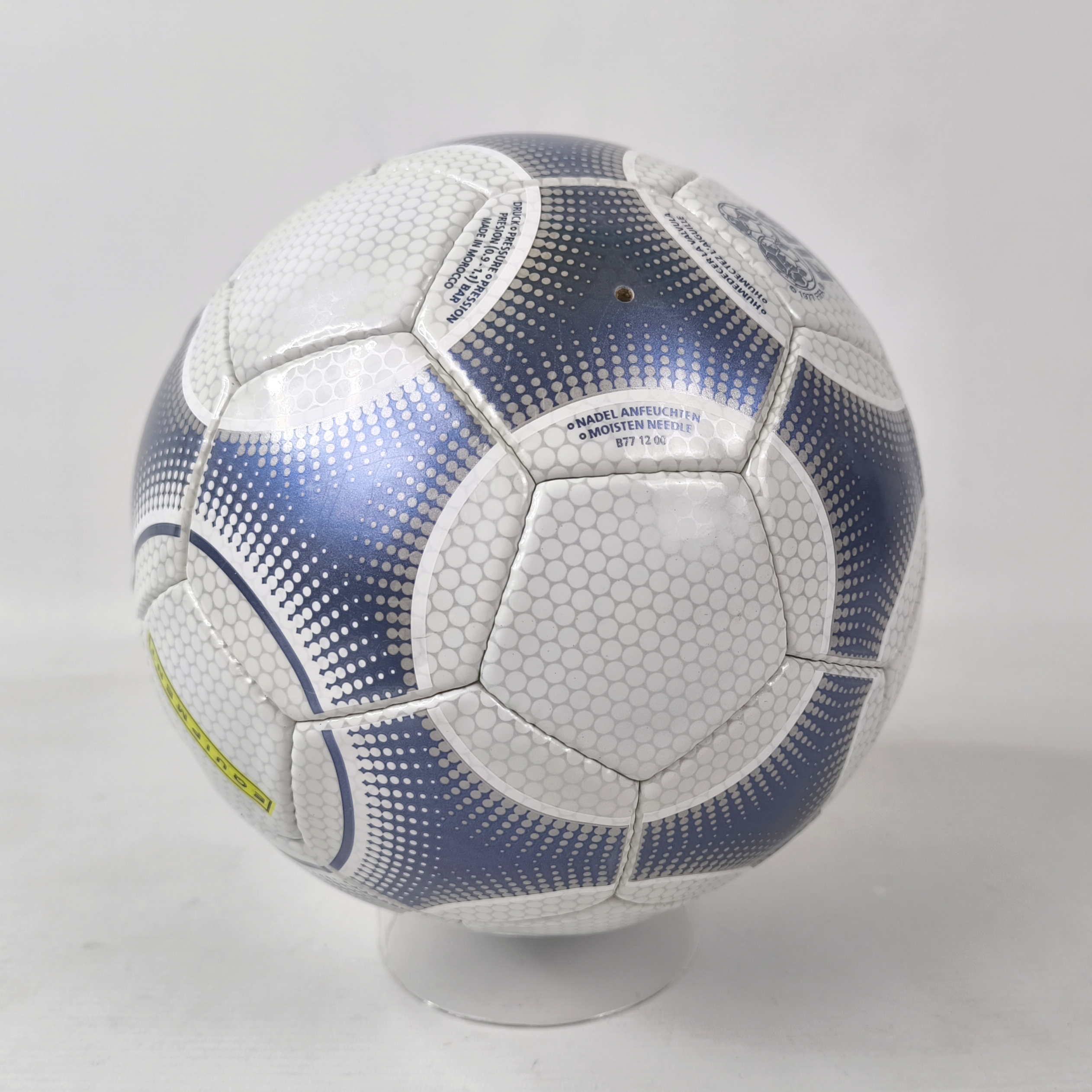 adidas Fussball Terrestra Silverstream Official matchball EM Euro 2000