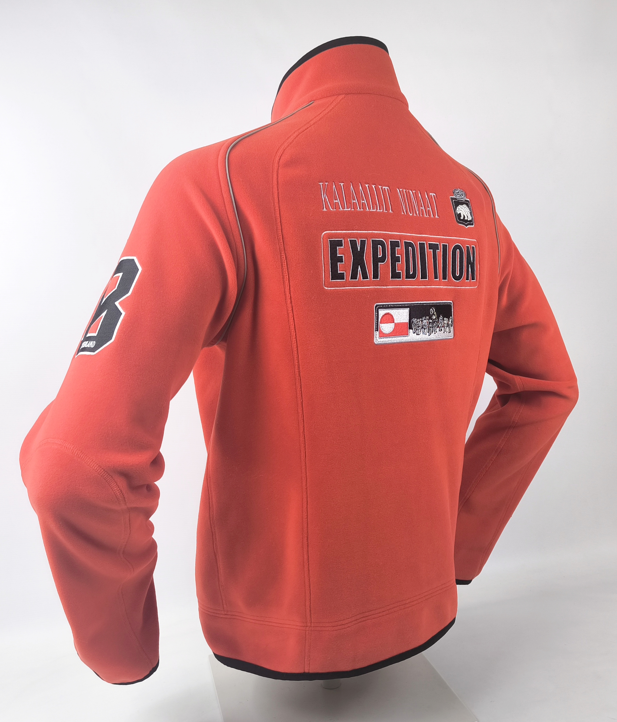 Bogner Fleece Jacke Expedition Gr. 50 (M/L) rot Fleecejacke Greenland