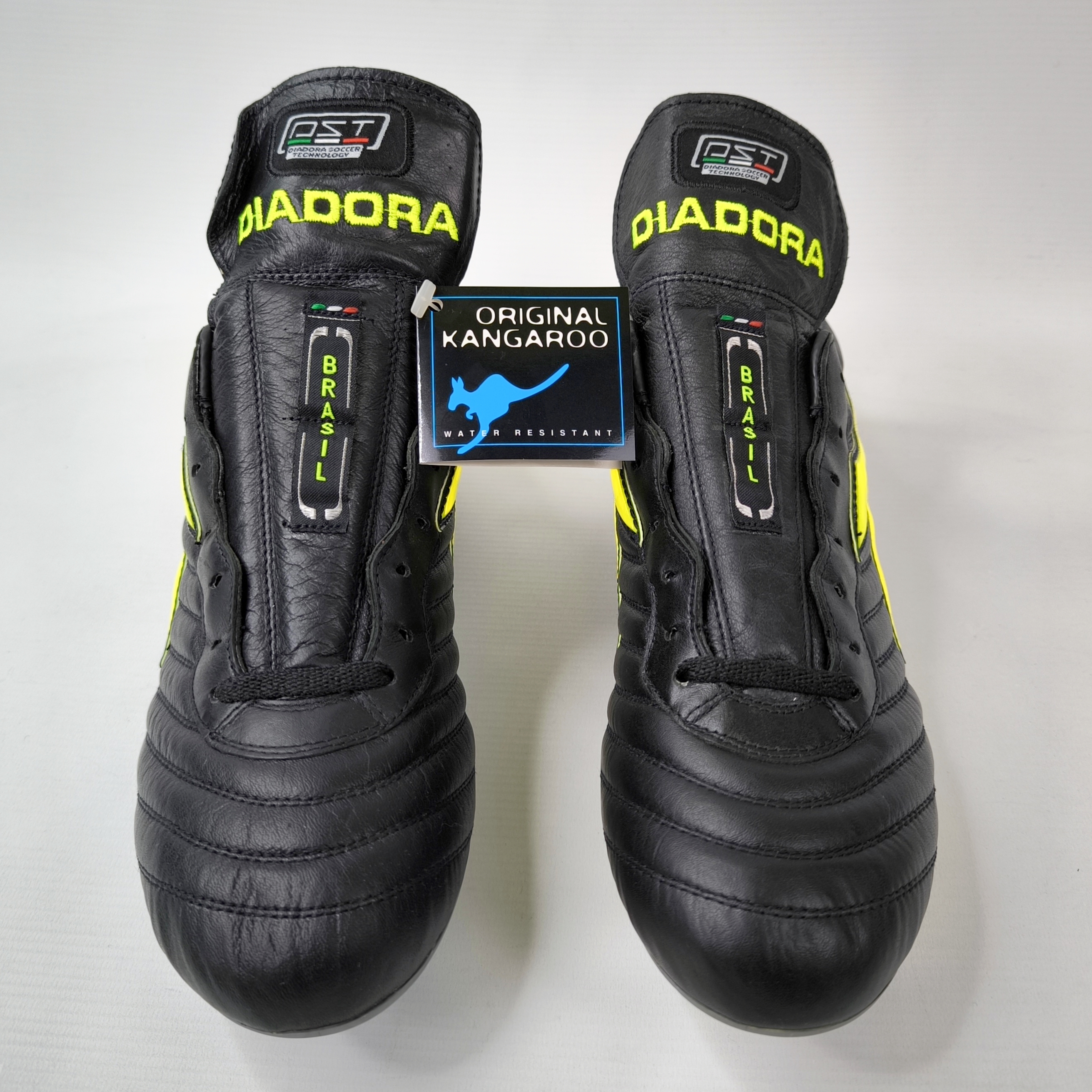 Diadora Brasil Pro SC Fussball Schuhe EUR 44.5 / UK 10 Made in Italy 125496